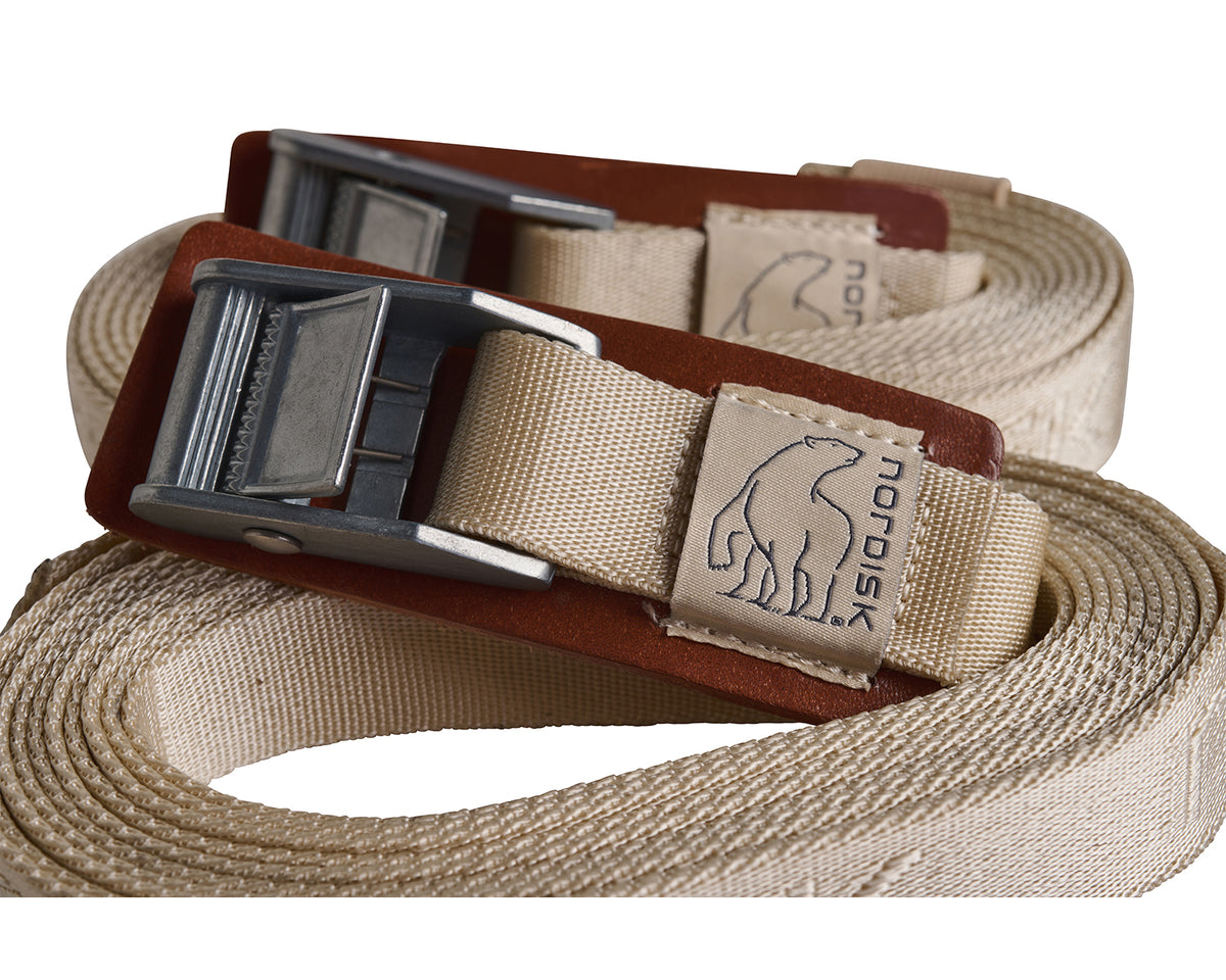 Webbing Straps set (2 pcs) | 2.5cm x 200cm - Sandshell