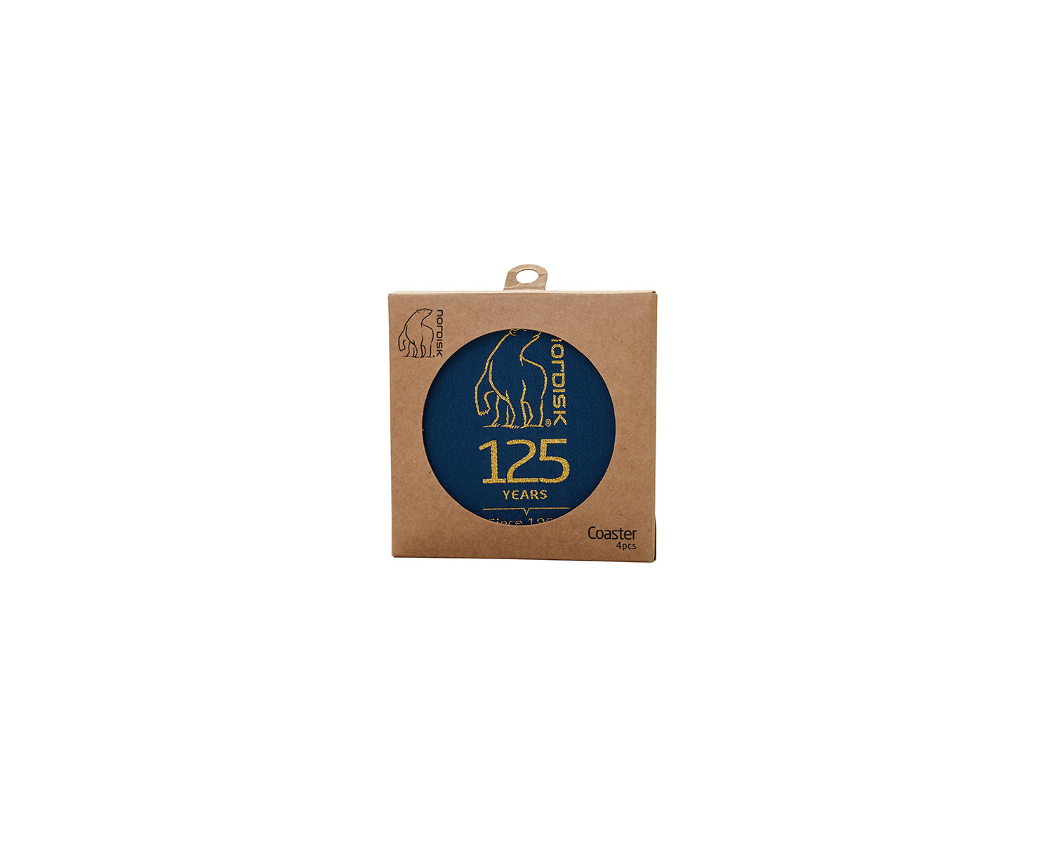 125 Years Coaster Set (4-pack) - Sailor Blue