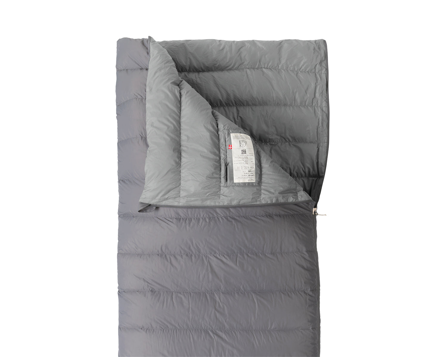 Freja +10° Blanket Sleeping Bag - Silver Filigree Grey