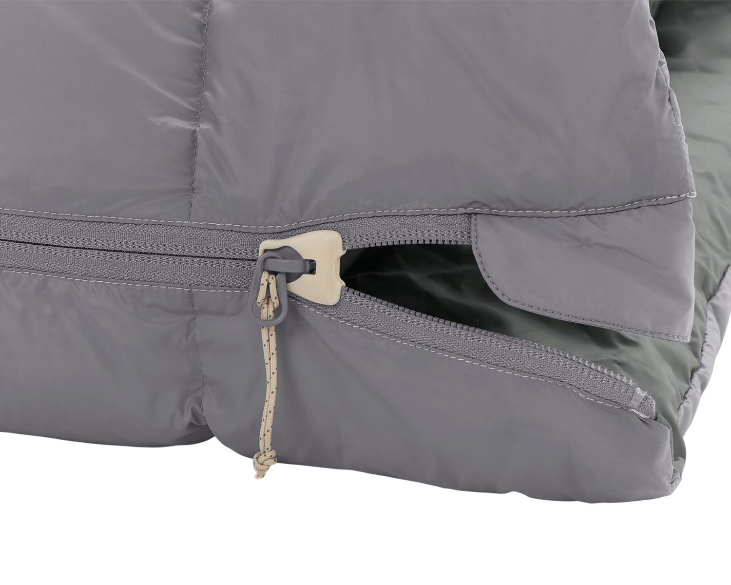 Freja +10° Blanket Sleeping Bag - Silver Filigree Grey
