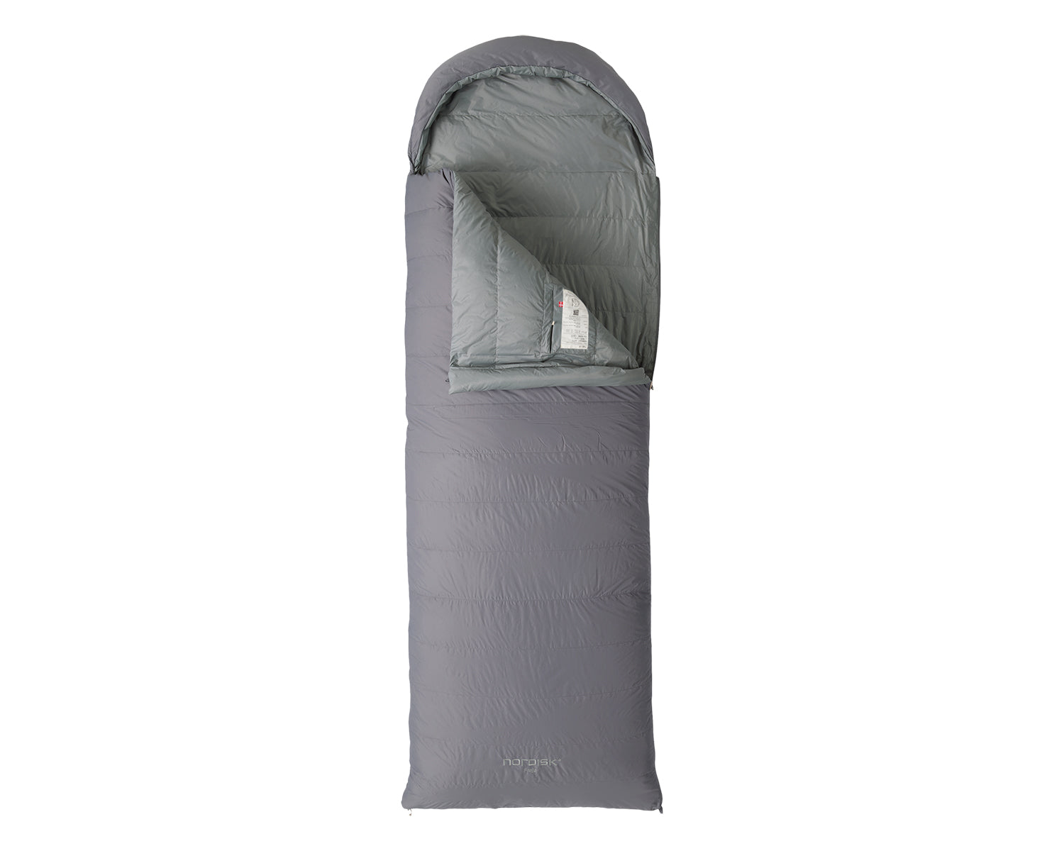 Freja ±0° Blanket Sleeping Bag - Silver Filigree Grey