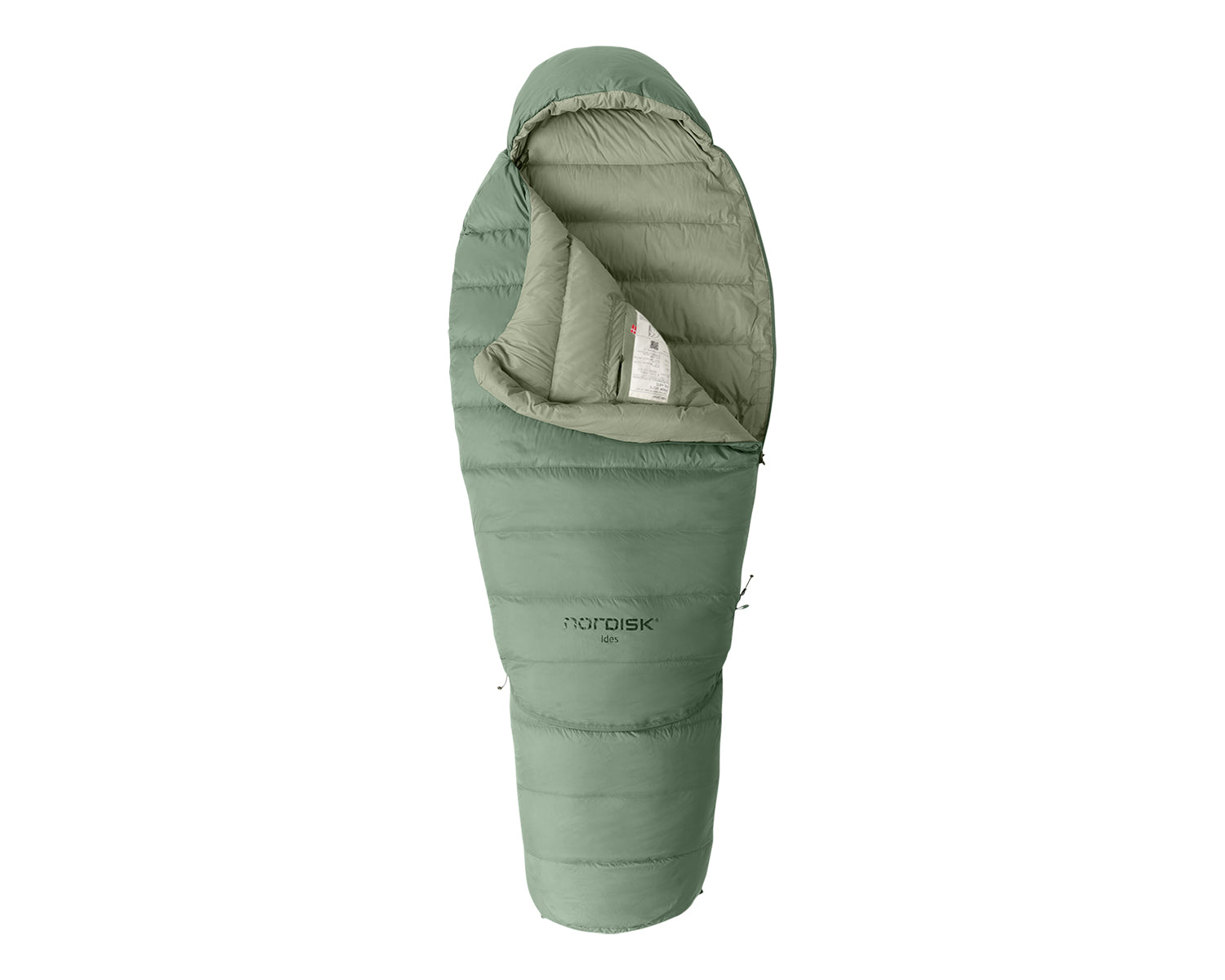 Ides Junior Mummy Sleeping Bag - Hedge Green