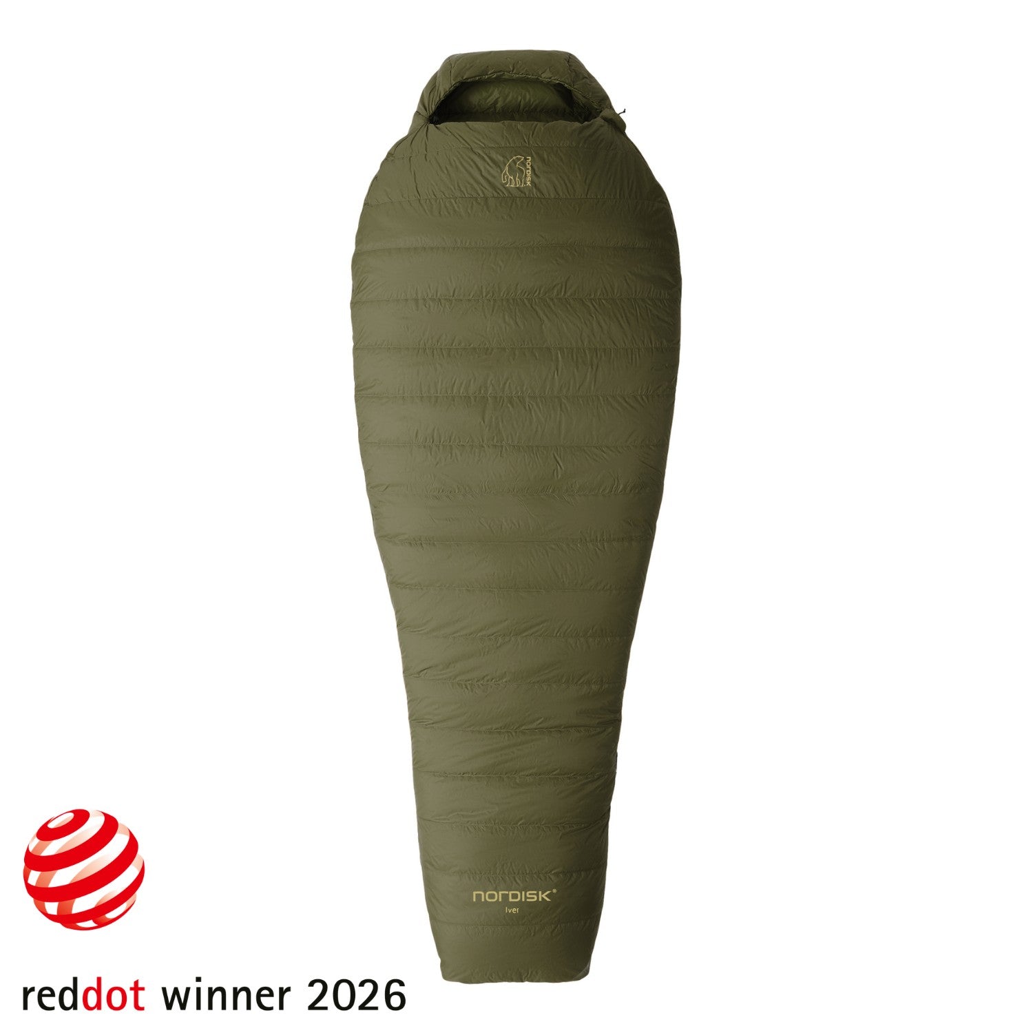 Iver +5° Mummy Sleeping Bag - Forest Night Green