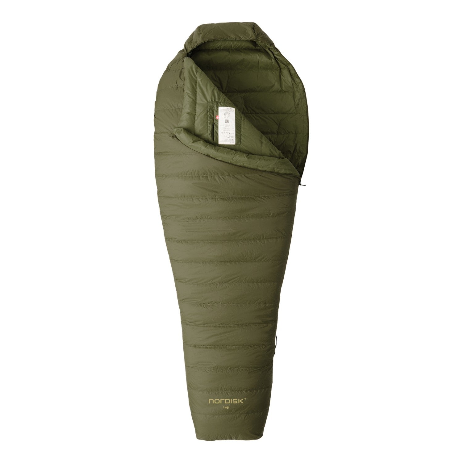 Iver +5° Mummy Sleeping Bag - Forest Night Green
