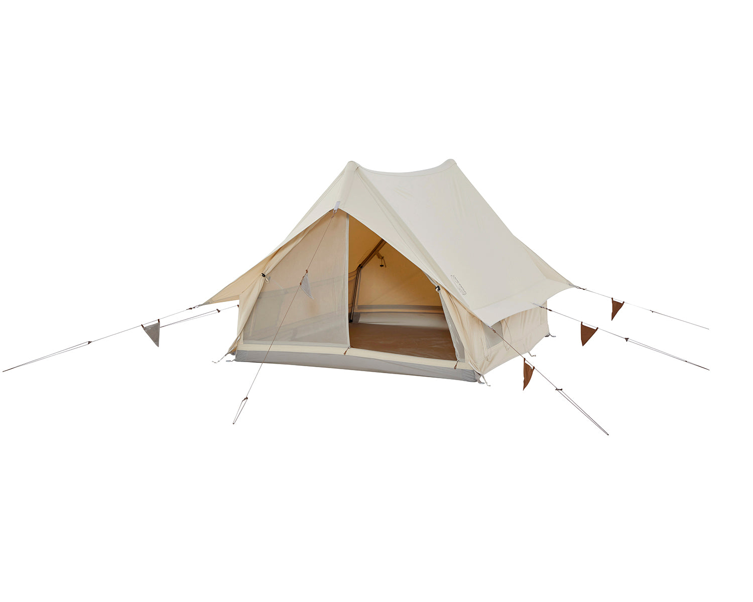Ydun Tech Mini Glamping Tent Incl. Colour Pack - 2 person | Dachshund Chocolade