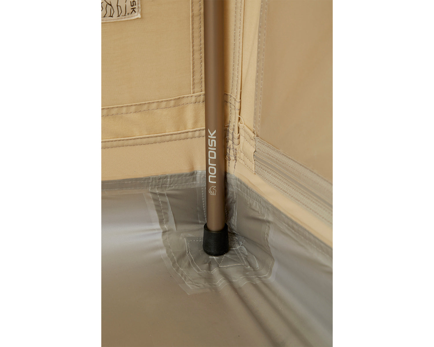 Ydun Tech Mini Glamping Tent Incl. Colour Pack - 2 person | Dachshund Chocolade