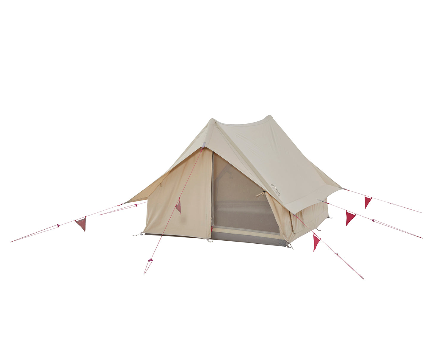 Ydun Tech Mini Glamping Tent Incl. Colour Pack - 2 person | Azalea Cherry Pink