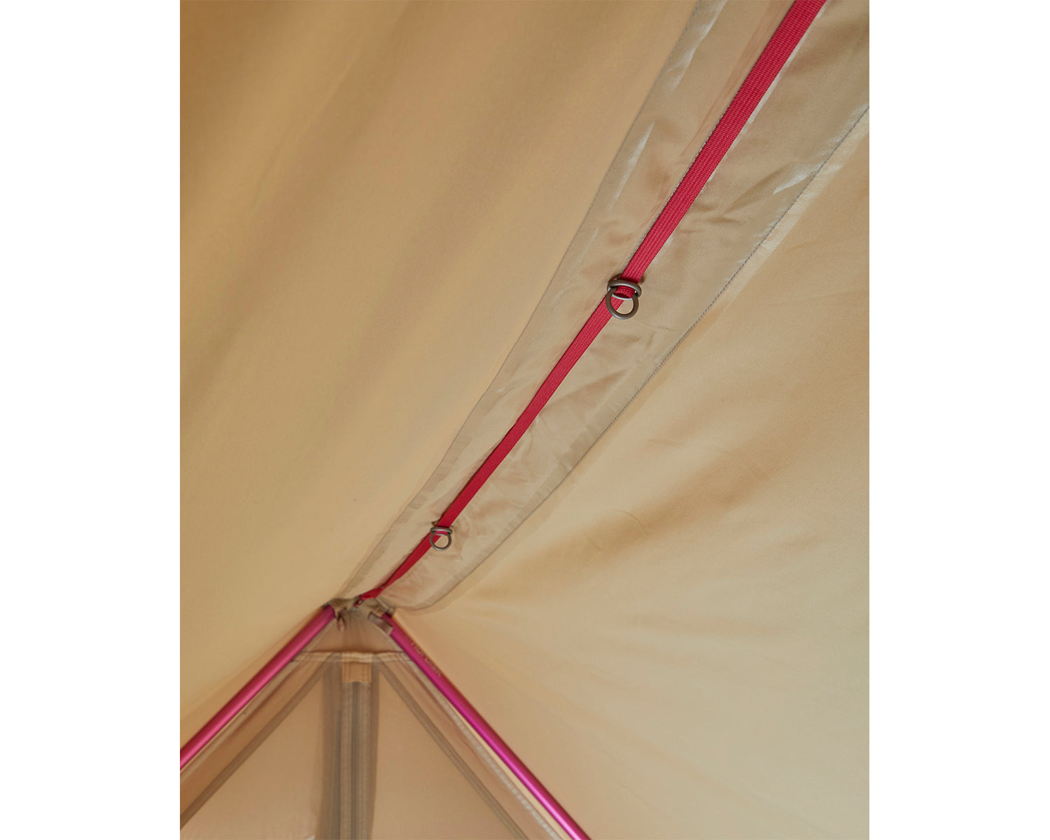 Ydun Tech Mini Glamping Tent Incl. Colour Pack - 2 person | Azalea Cherry Pink