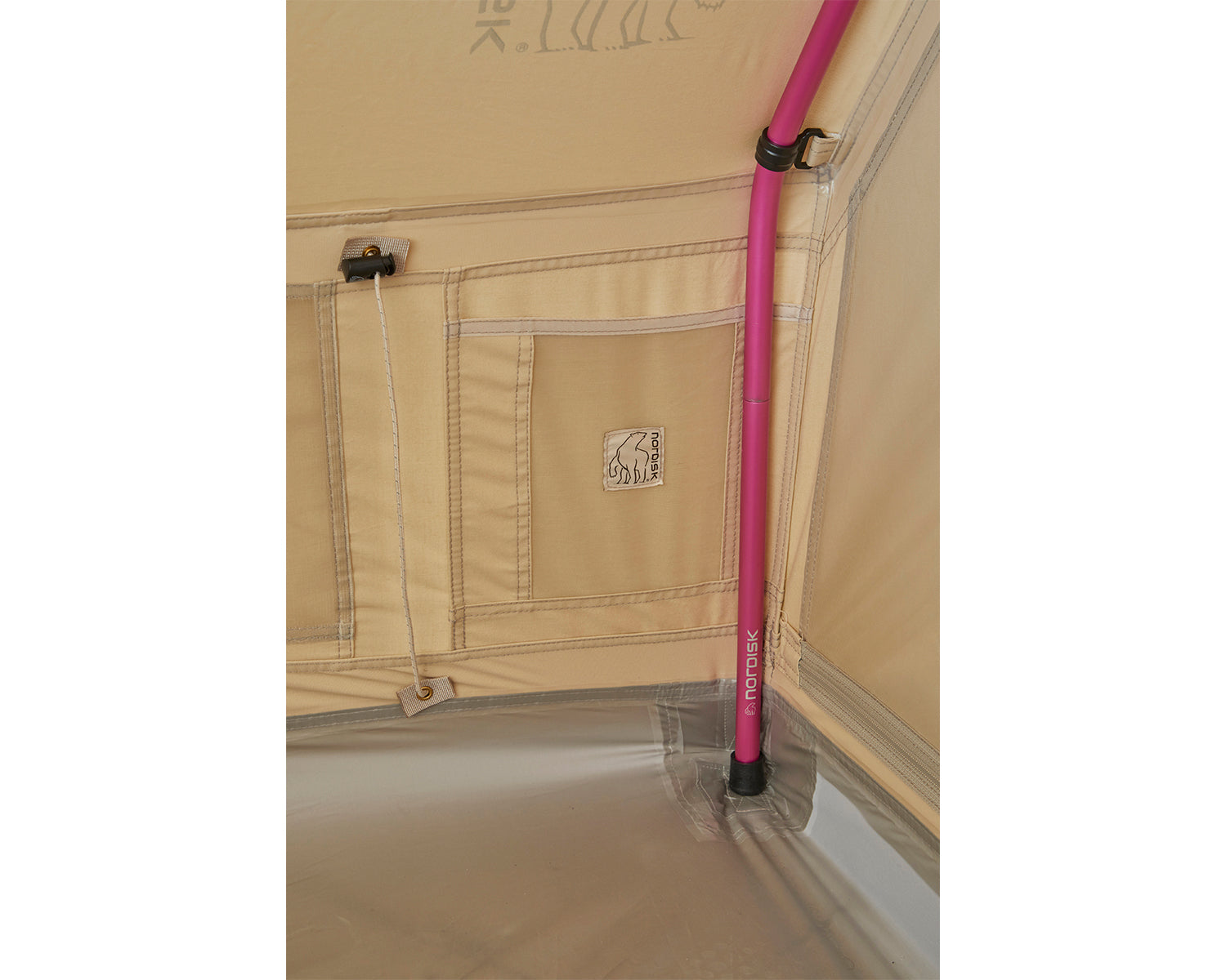 Ydun Tech Mini Glamping Tent Incl. Colour Pack - 2 person | Azalea Cherry Pink