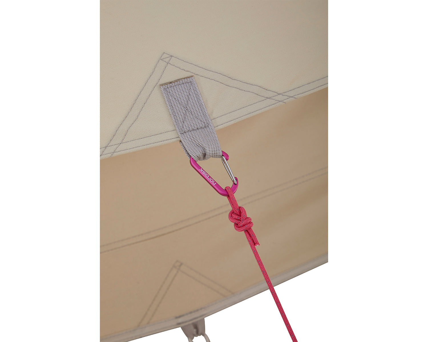 Ydun Tech Mini Glamping Tent Incl. Colour Pack - 2 person | Azalea Cherry Pink