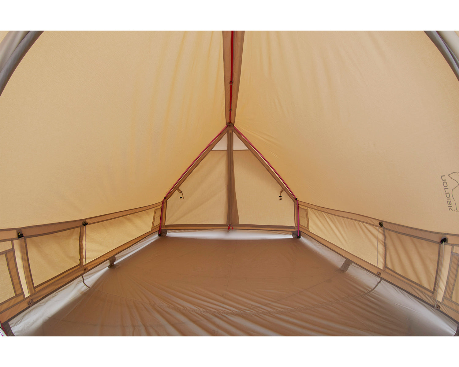 Ydun Tech Mini Glamping Tent Incl. Colour Pack - 2 person | Azalea Cherry Pink