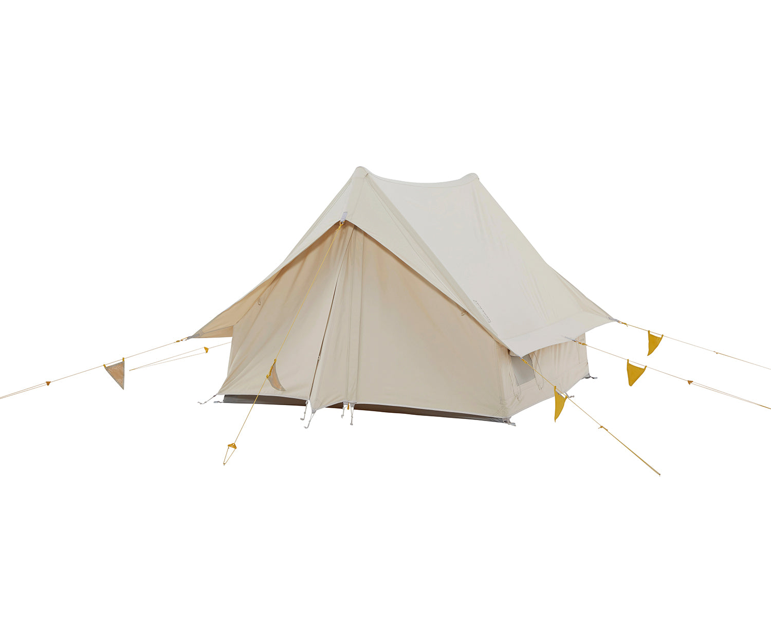 Ydun Tech Mini Glamping Tent Incl. Colour Pack - 2 person | Mustard Yellow