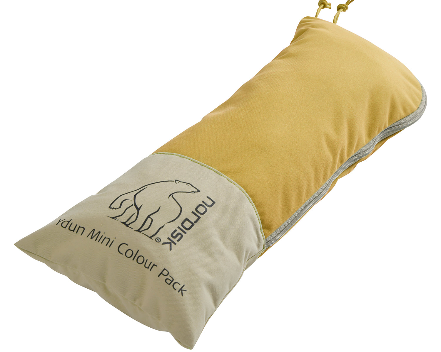 Ydun Tech Mini Glamping Tent Incl. Colour Pack - 2 person | Mustard Yellow