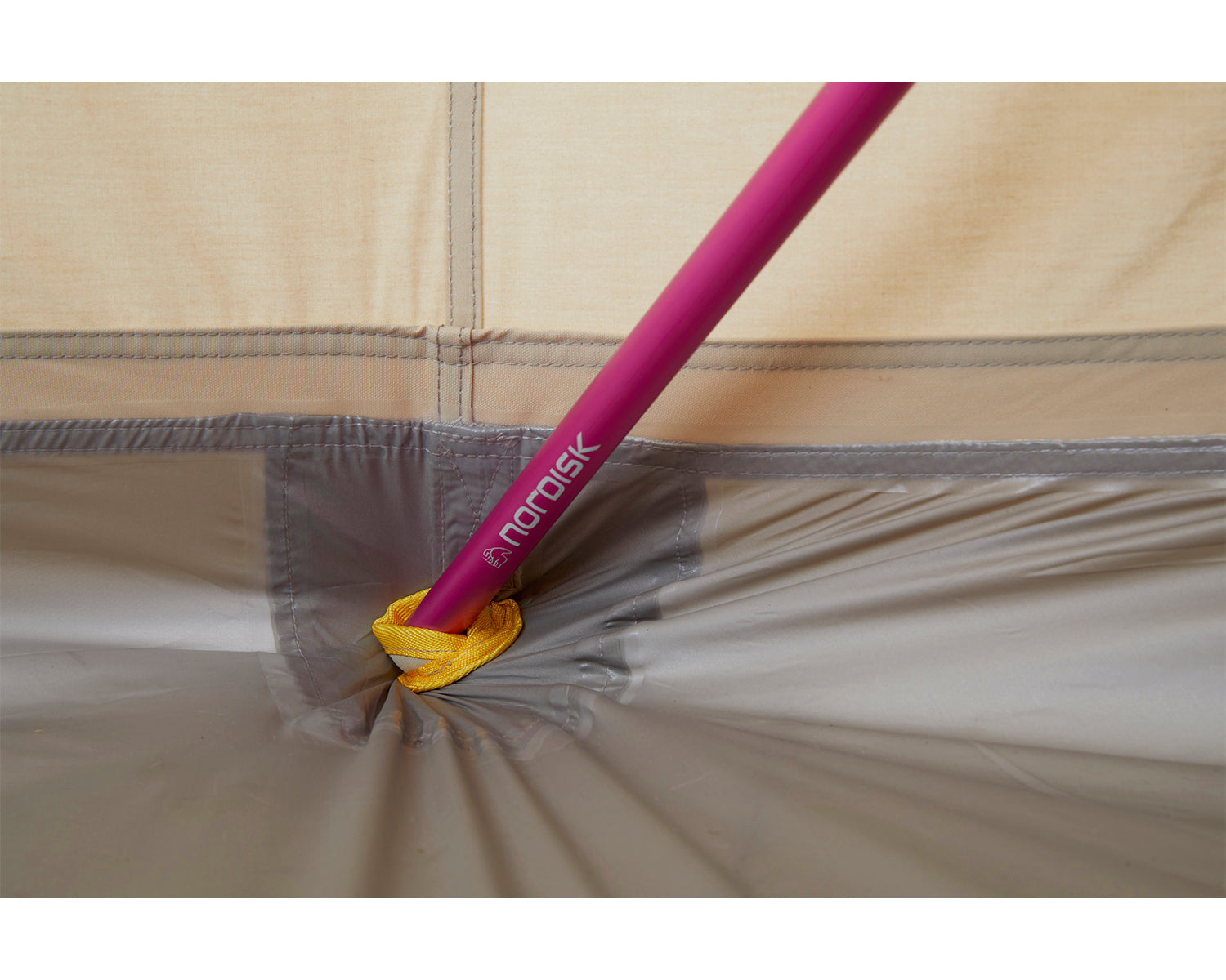 Asgard Tech Mini Tent Incl. Colour Pack - 2 person | Azalea Cherry Pink