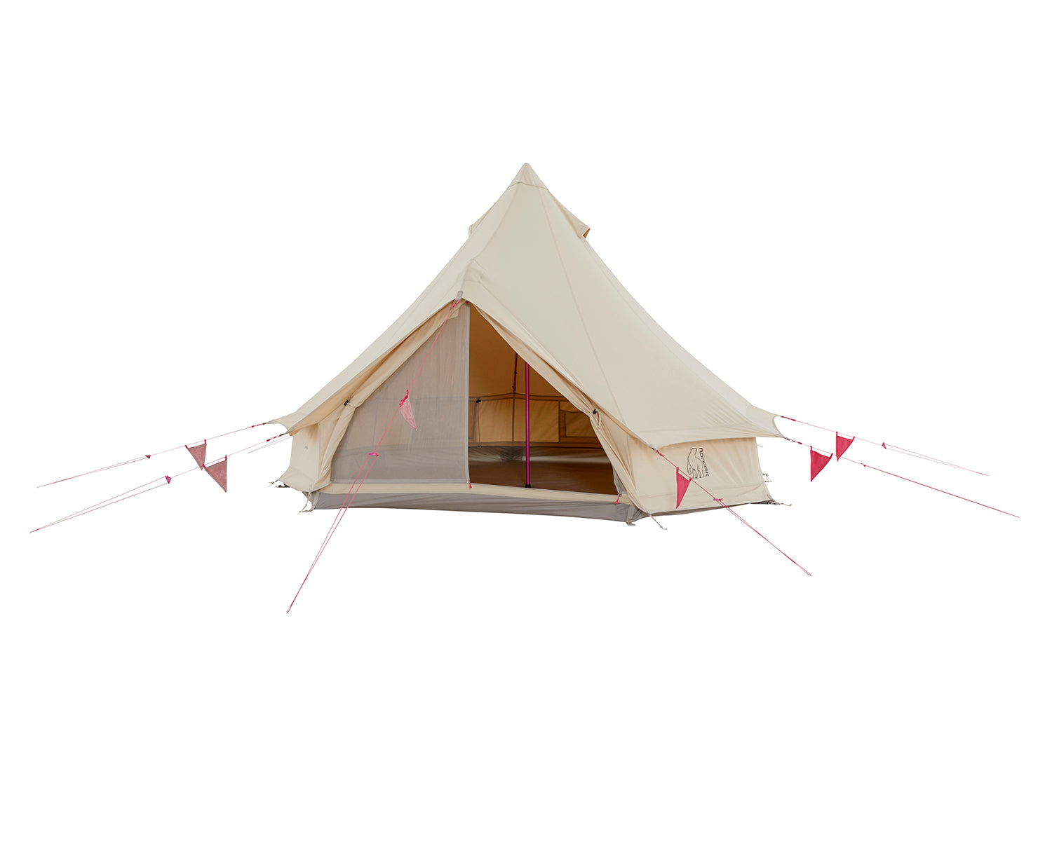 Asgard Tech Mini Tent Incl. Colour Pack - 2 person | Azalea Cherry Pink