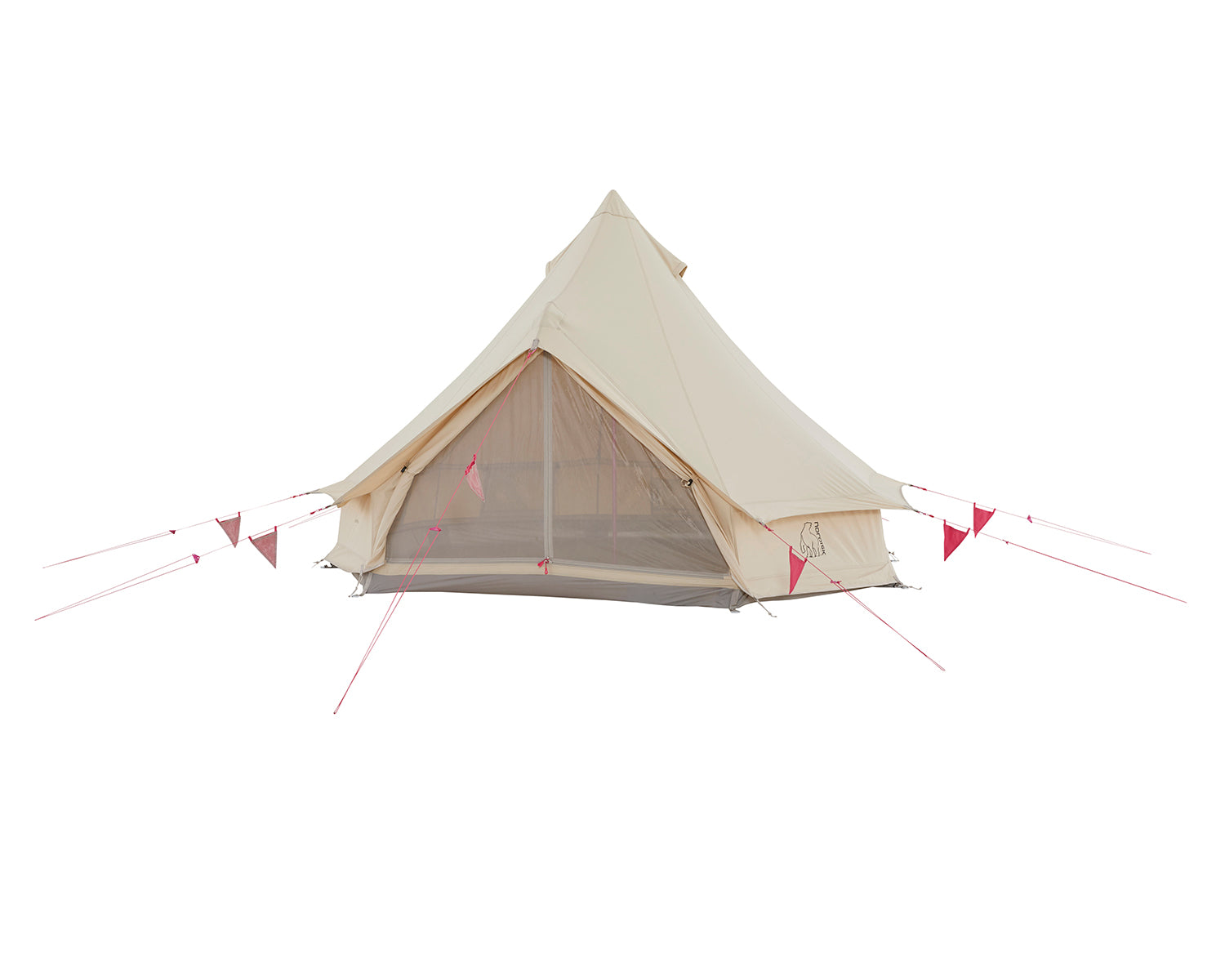 Asgard Tech Mini Tent Incl. Colour Pack - 2 person | Azalea Cherry Pink