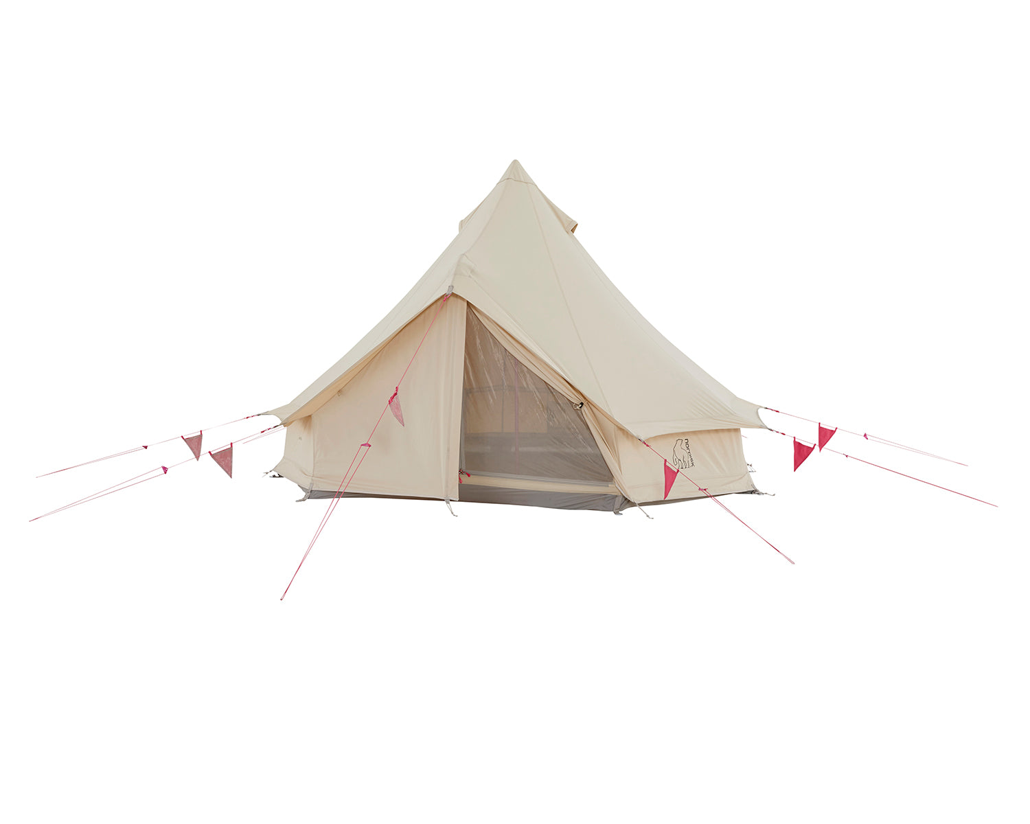 Asgard Tech Mini Tent Incl. Colour Pack - 2 person | Azalea Cherry Pink