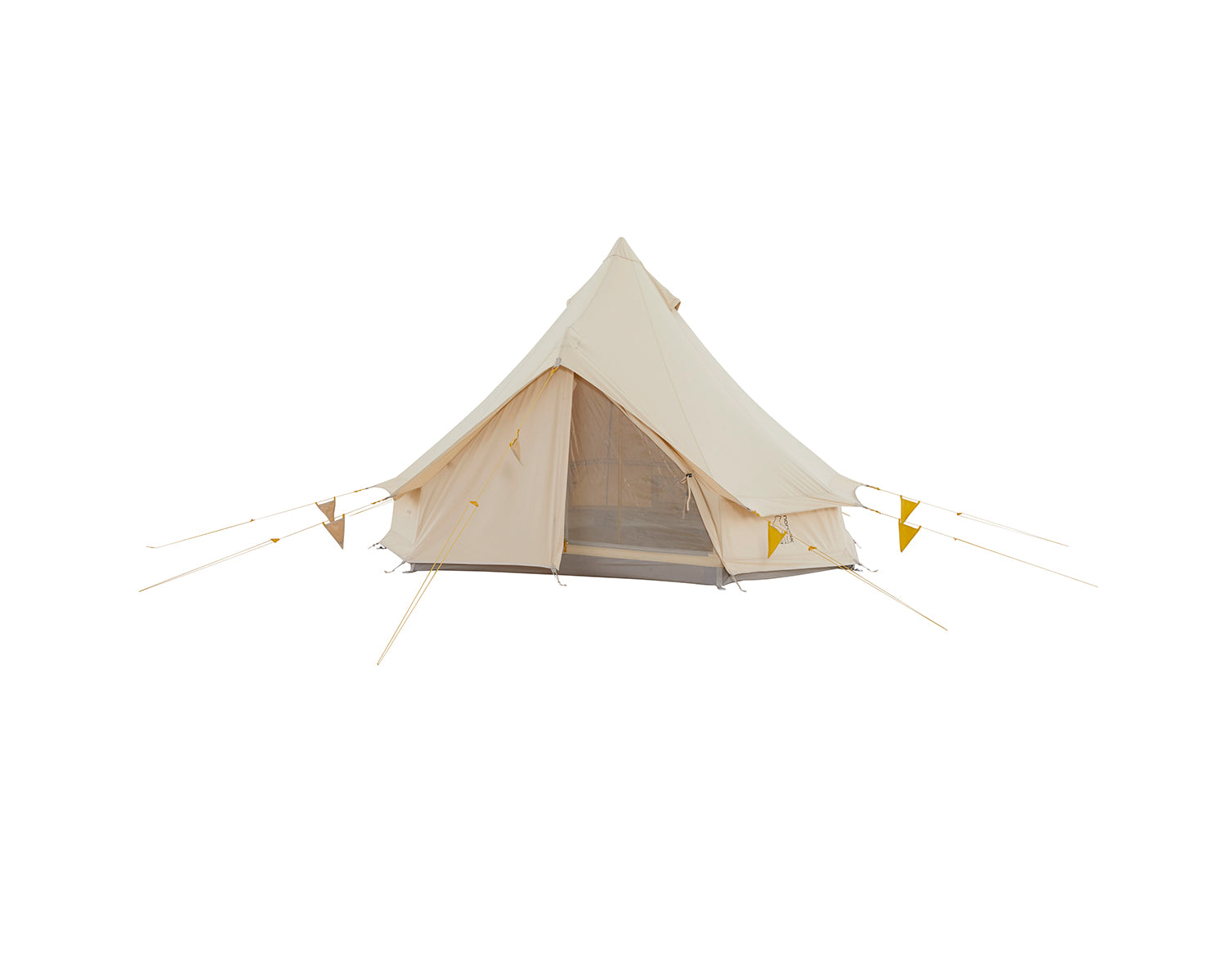 Asgard Tech Mini Tent Incl. Colour Pack - 2 person | Mustard Yellow