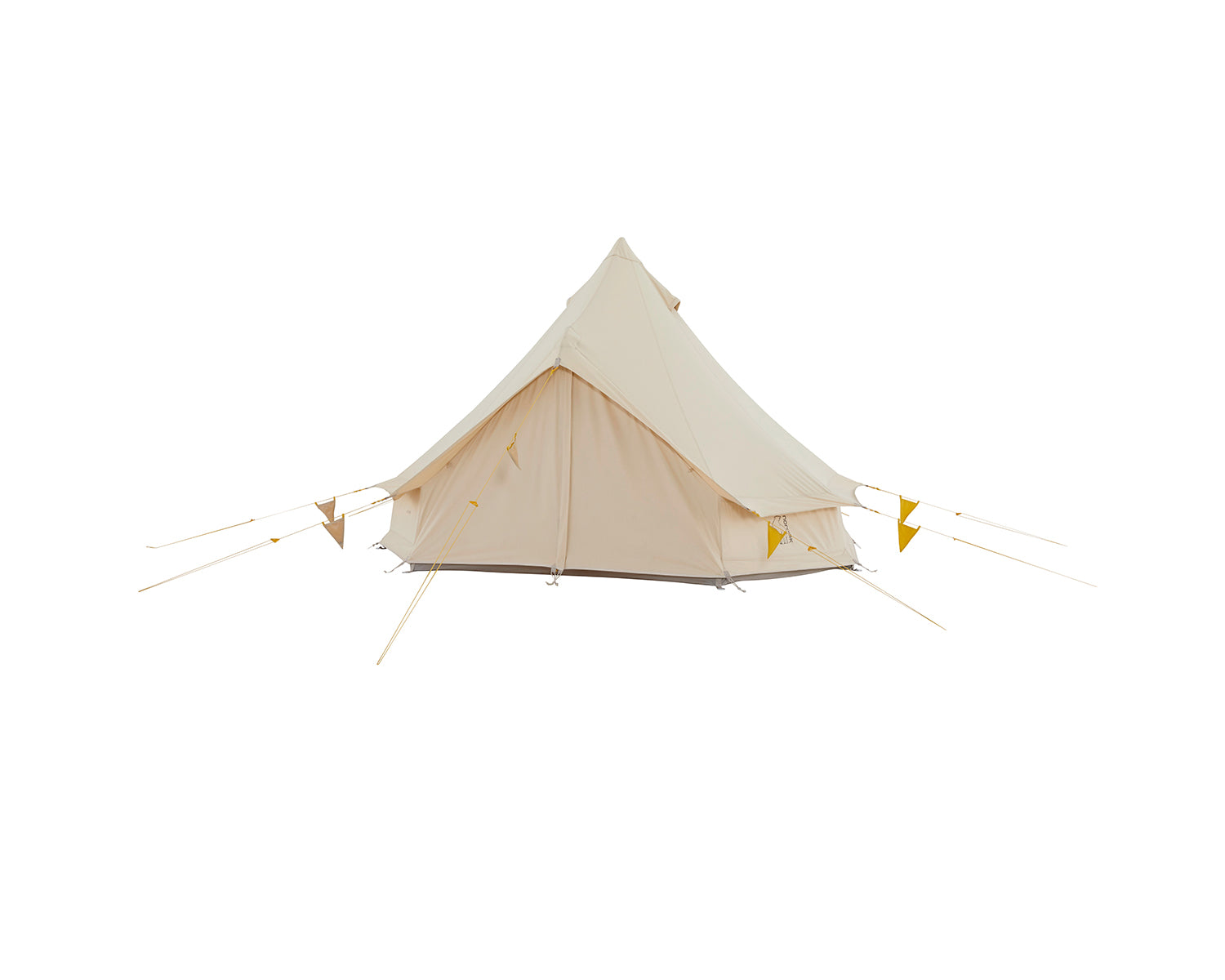 Asgard Tech Mini Tent Incl. Colour Pack - 2 person | Mustard Yellow