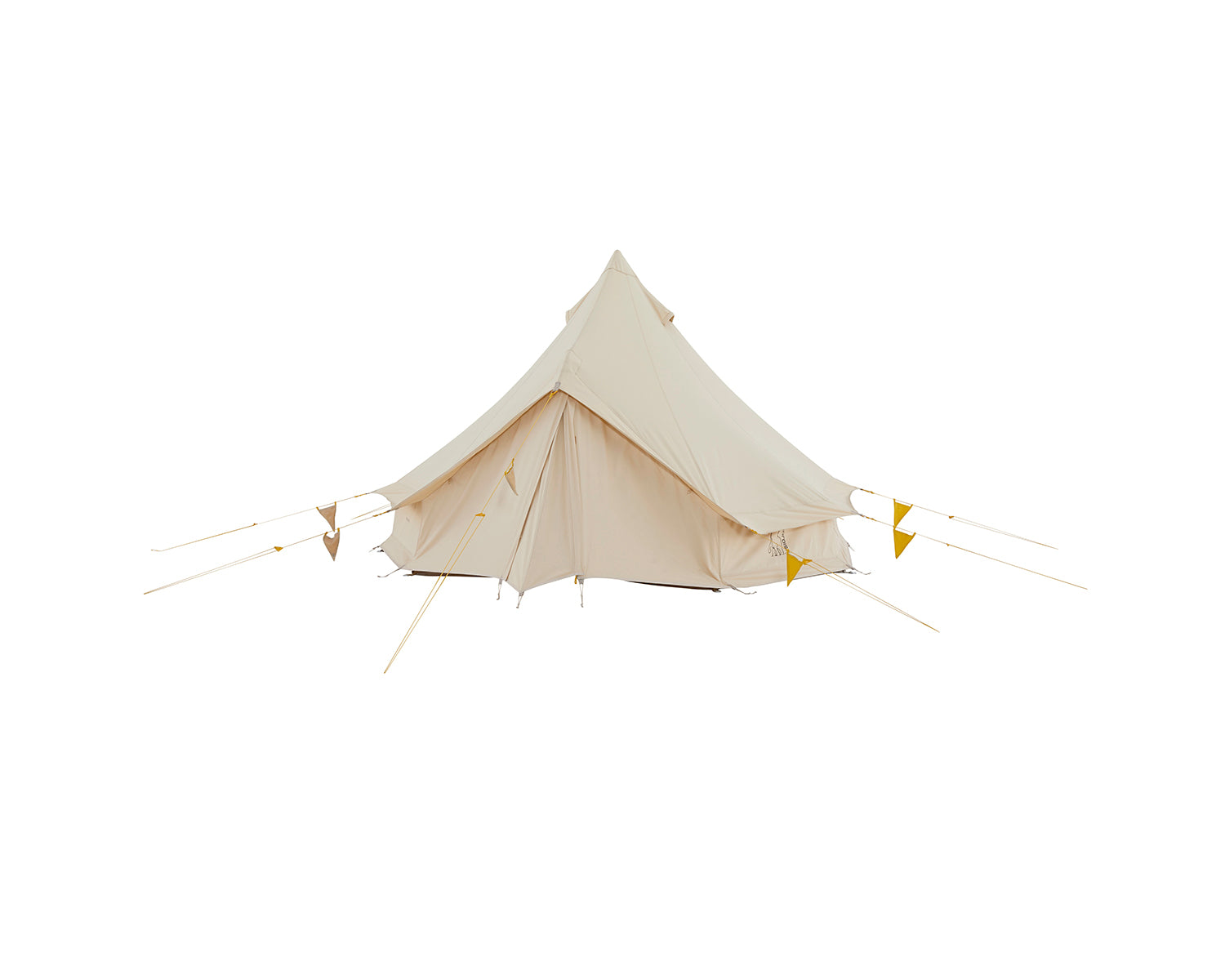 Asgard Tech Mini Tent Incl. Colour Pack - 2 person | Mustard Yellow