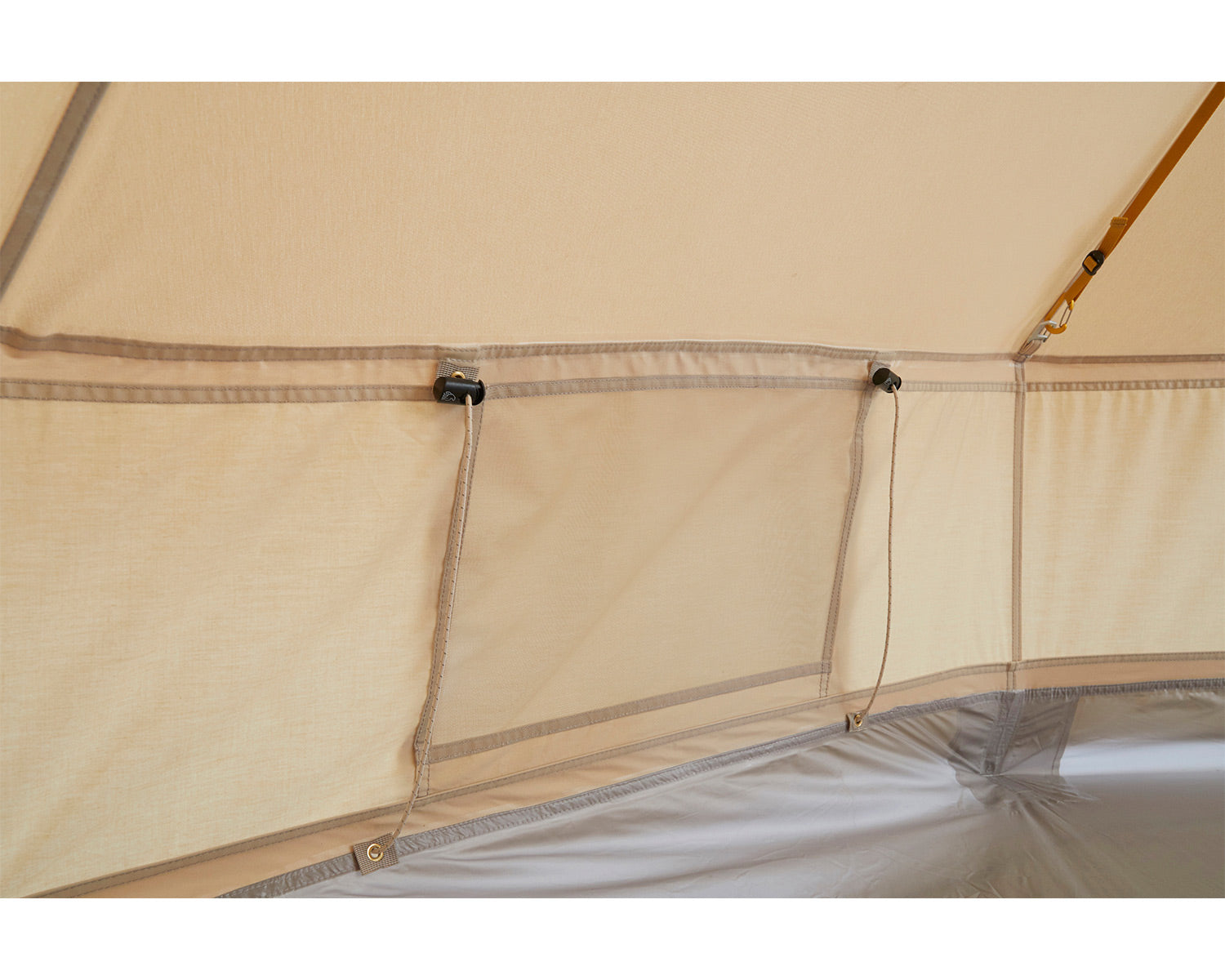 Asgard Tech Mini Tent Incl. Colour Pack - 2 person | Mustard Yellow