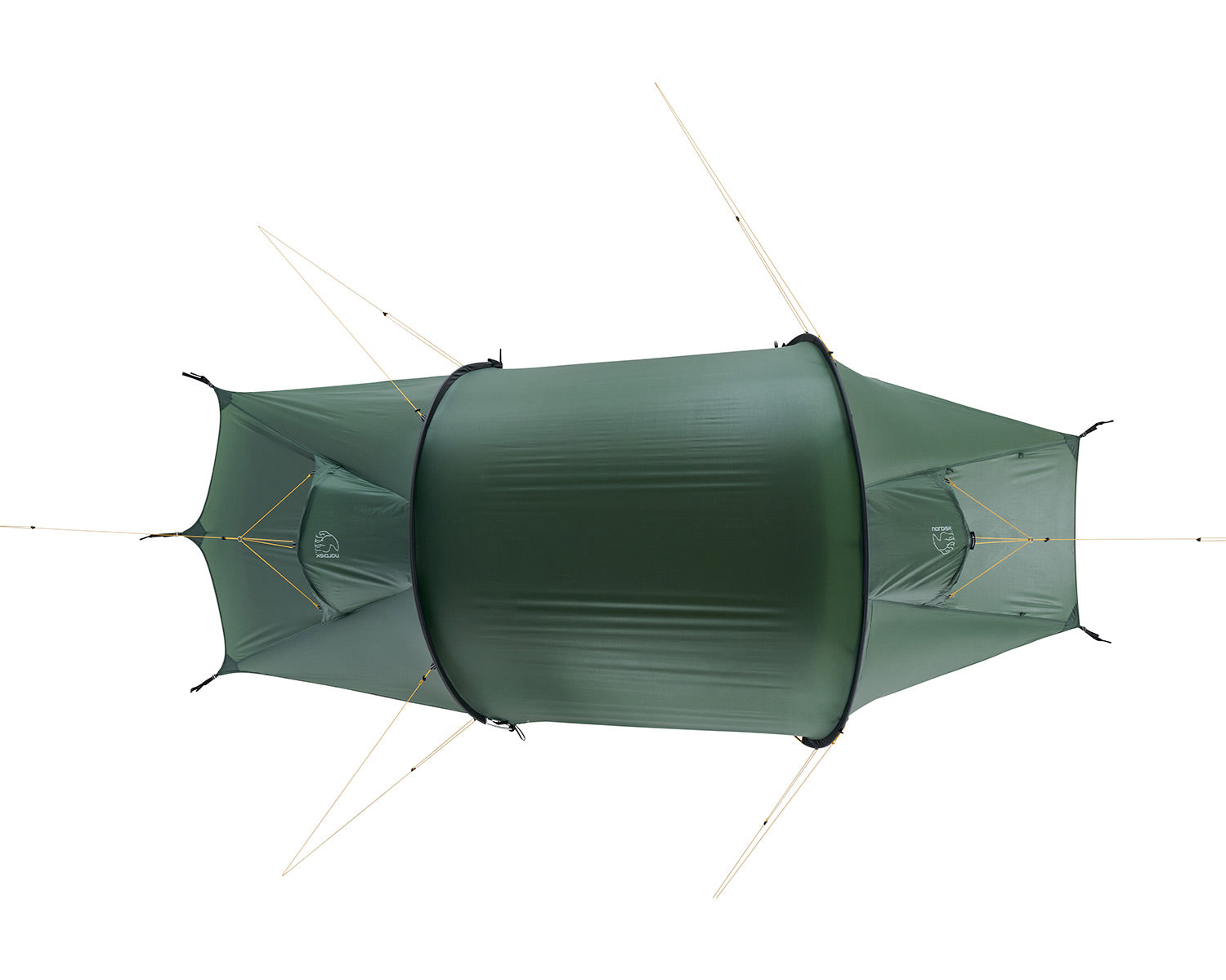 Halland 2 SI (2.0) Tent - 2 person | Black Forest Green