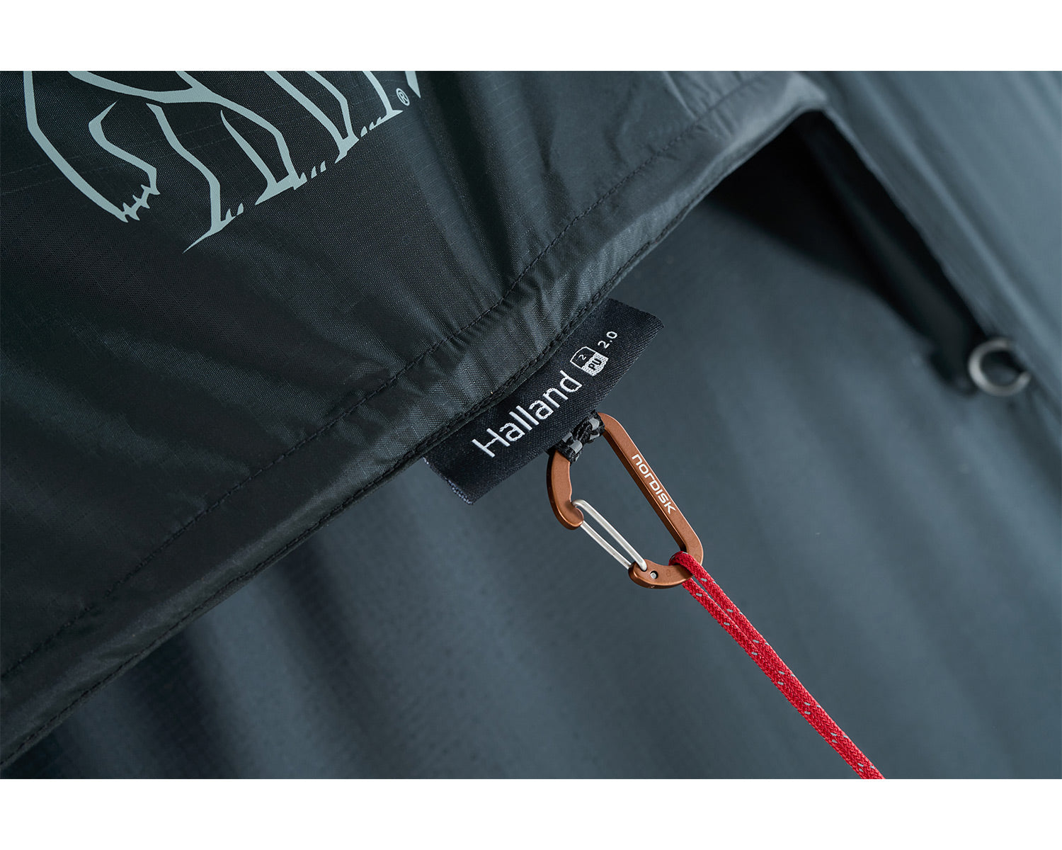 Halland 2 PU (2.0) Tent - 2 person | Jet Set Black