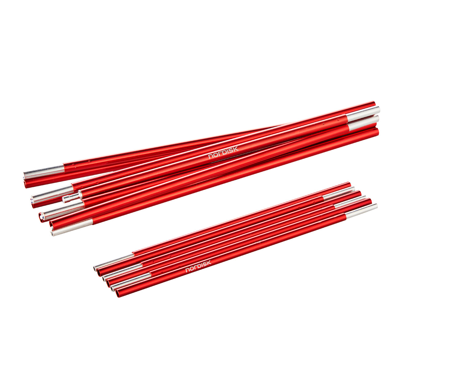 Telemark 2.2 PU Spare Pole Set - Aluminium