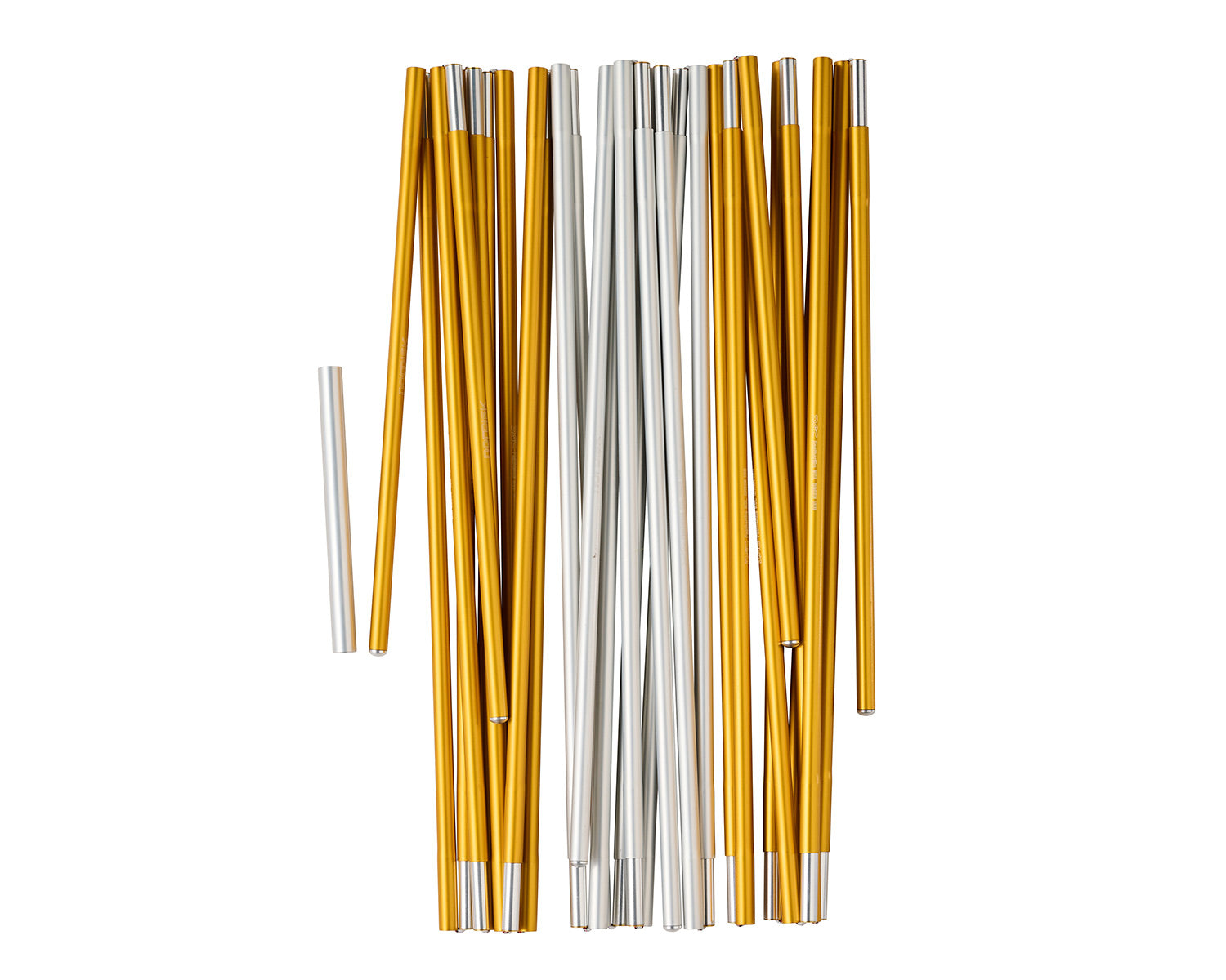 Oppland 3 SI (2.0) Spare Pole Set Alu