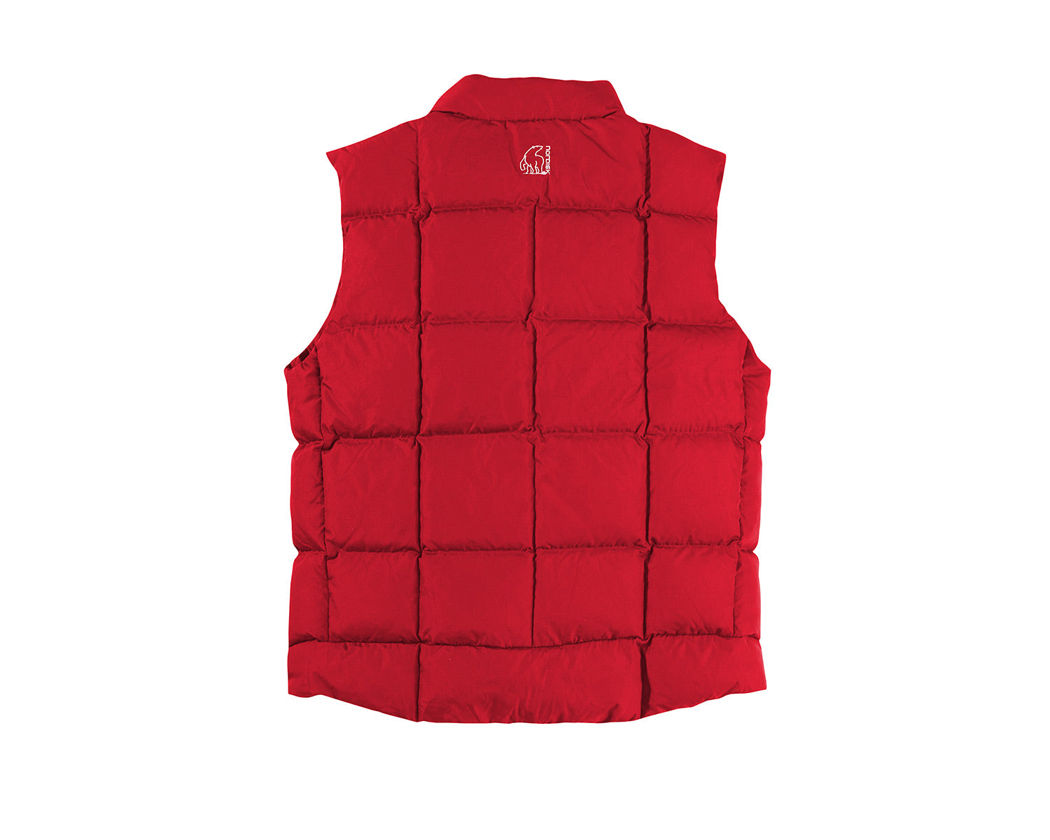 125 Years Caravan Unisex Down Vest - Samba Red
