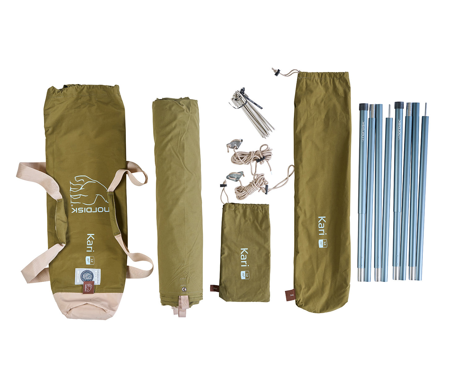 Kari 12 Tarp - 12 m² | Green Khaki