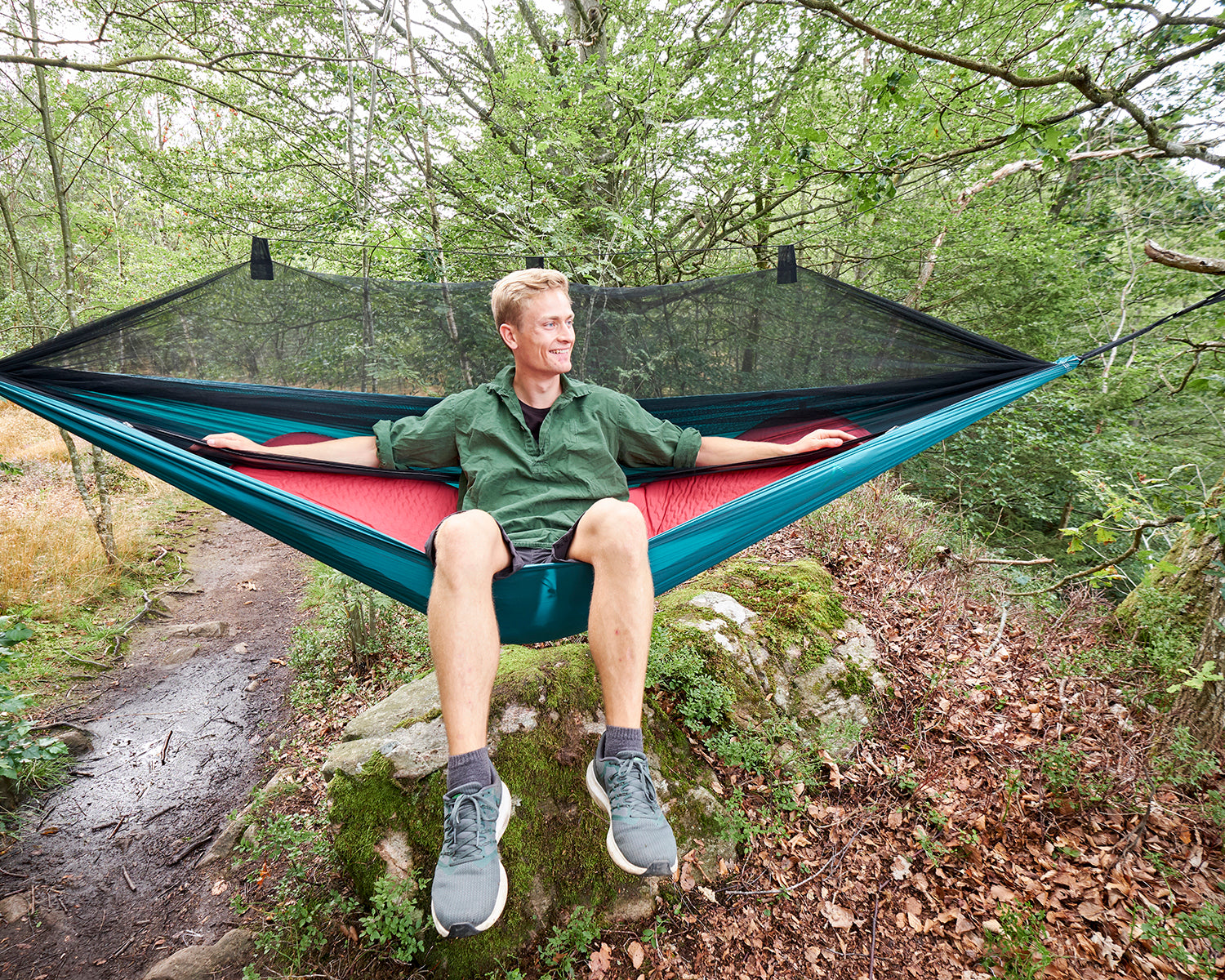 Hattan 5.0 L Self-Infl. Mat - American Beauty Red