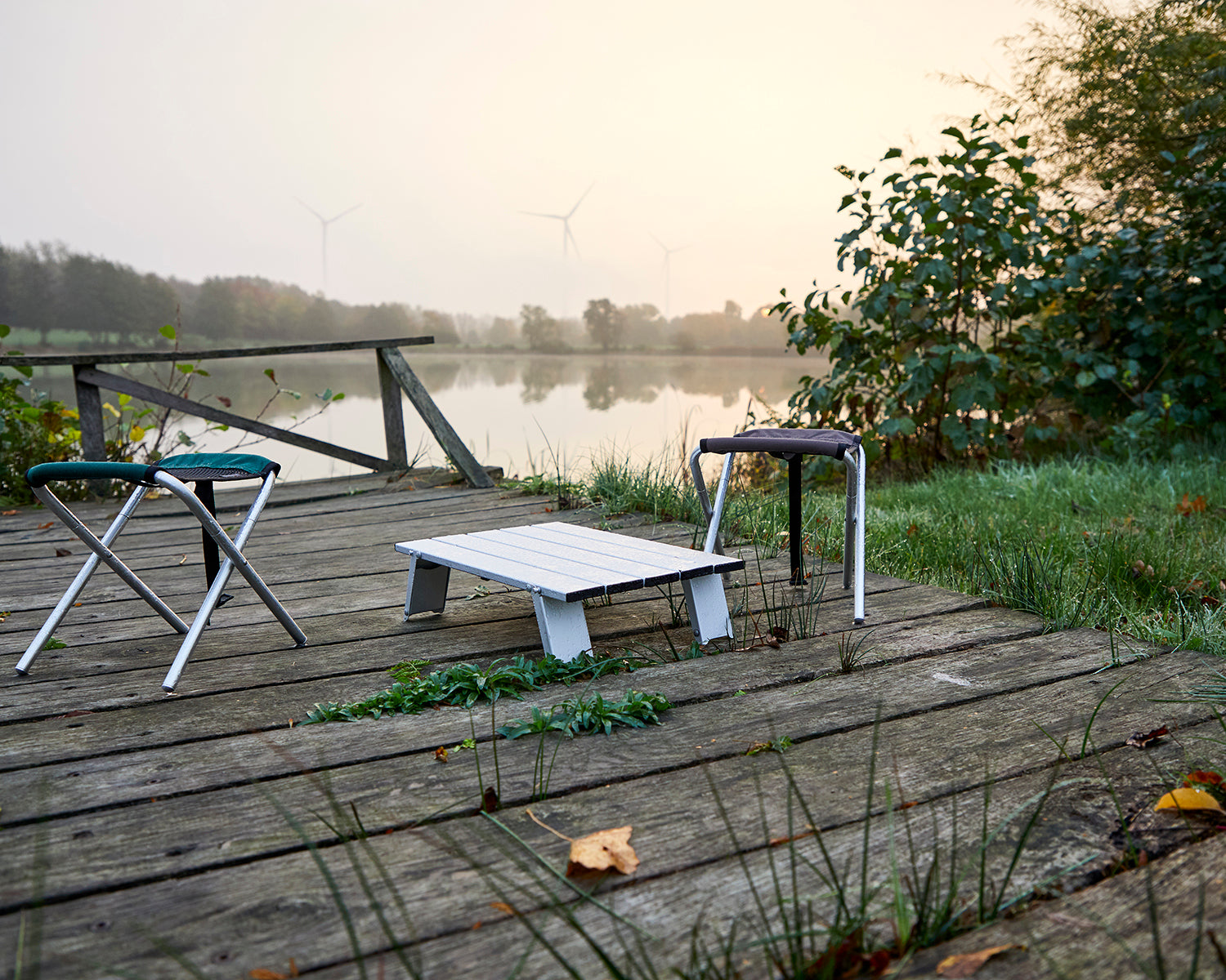 Sinyala Micro Four-legged Stool - Falcon Grey