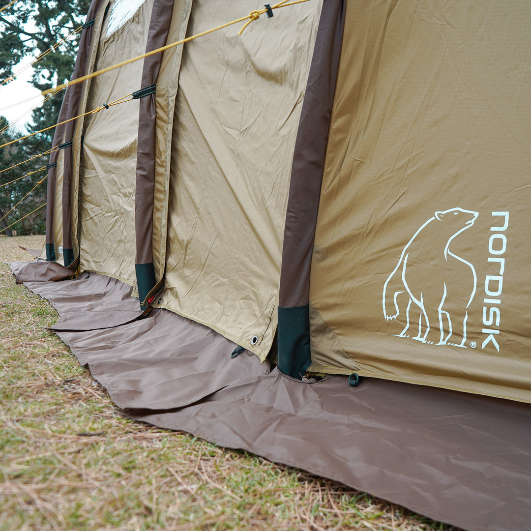 Reisa 6 PU Tent with skirt - 6 person | Beige