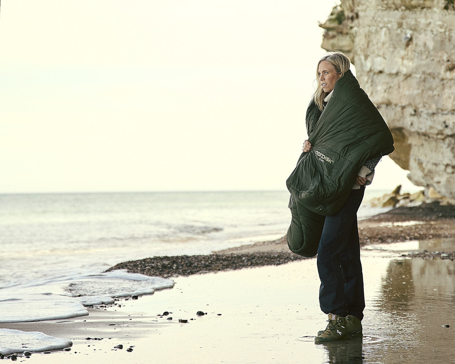 Knuth ±0° Wide Mummy Sleeping Bag - Forest Night Green