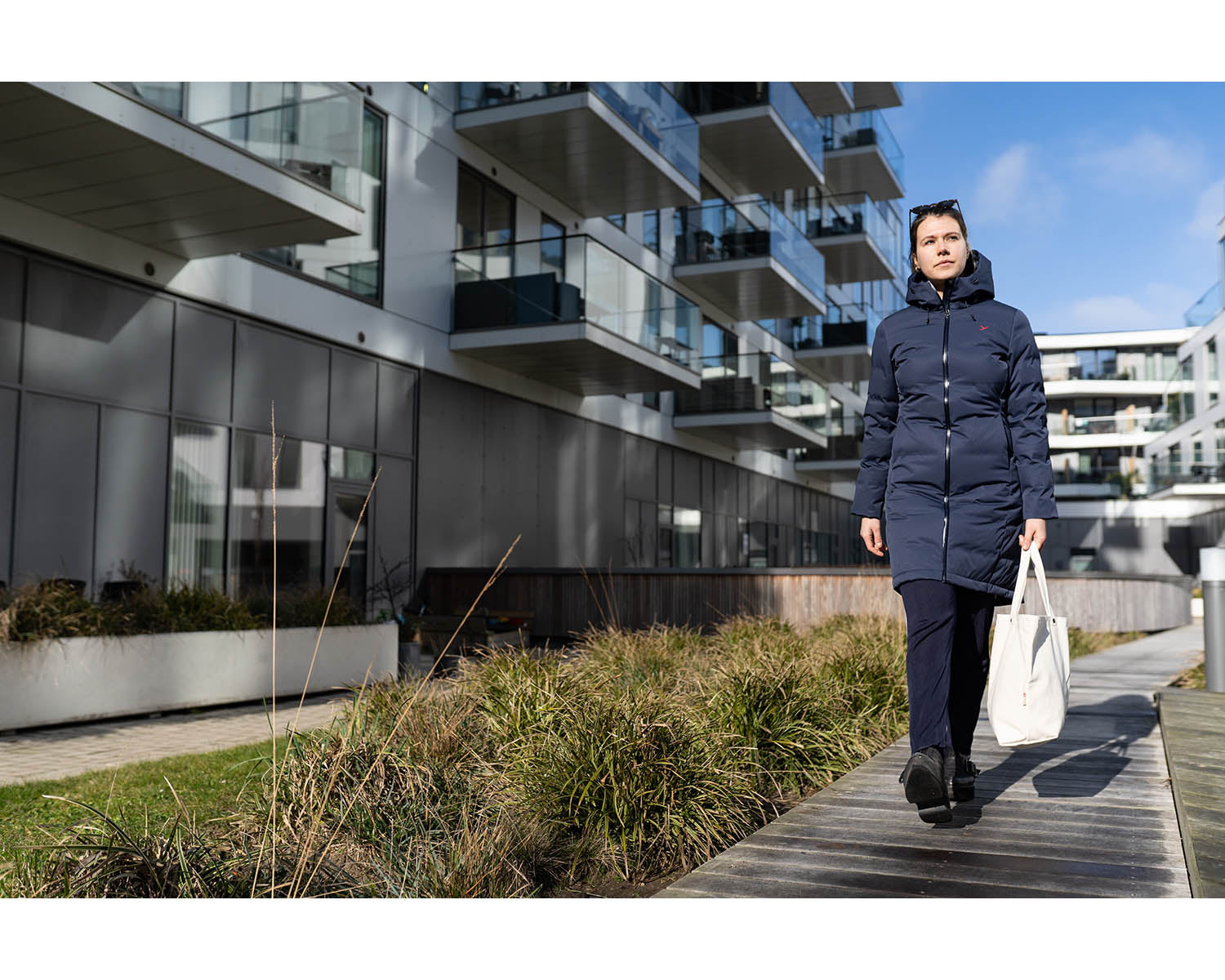 Moana long - Dress Blue