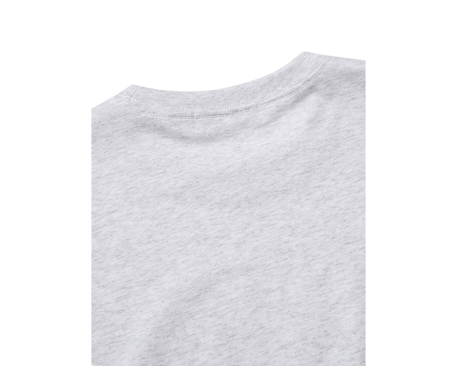 Small Polar Bear Long Sleeve T-Shirt Men's - Light Grey