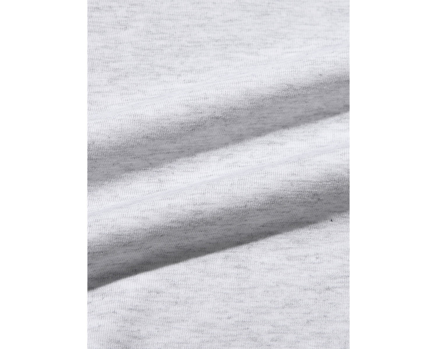 Small Polar Bear Long Sleeve T-Shirt Men's - Light Grey