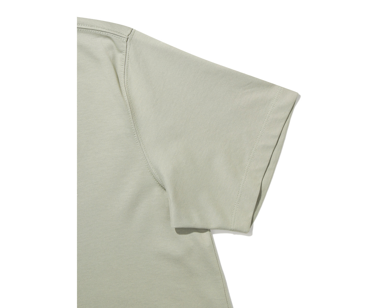 Small Polar Bear Short Sleeve T-Shirt Unisex - Khaki