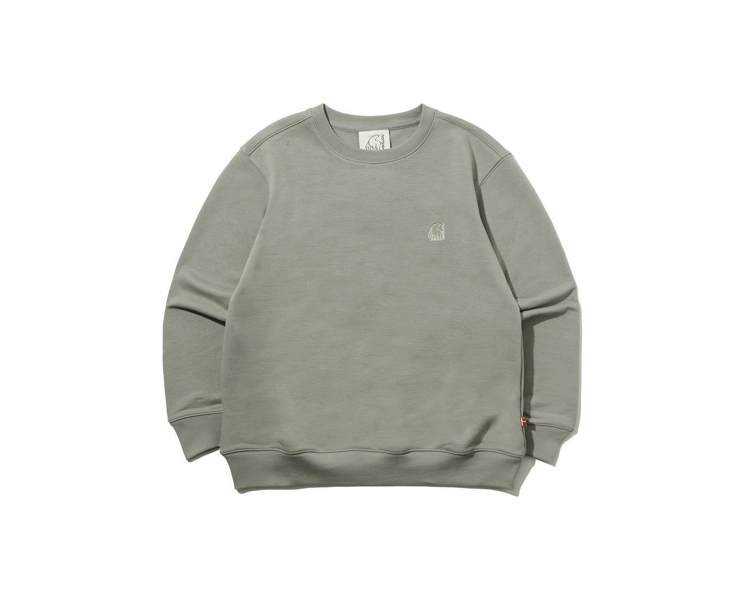 Sauna Cartoon Polar Bear Graphic Sweatshirt Unisex - Jade