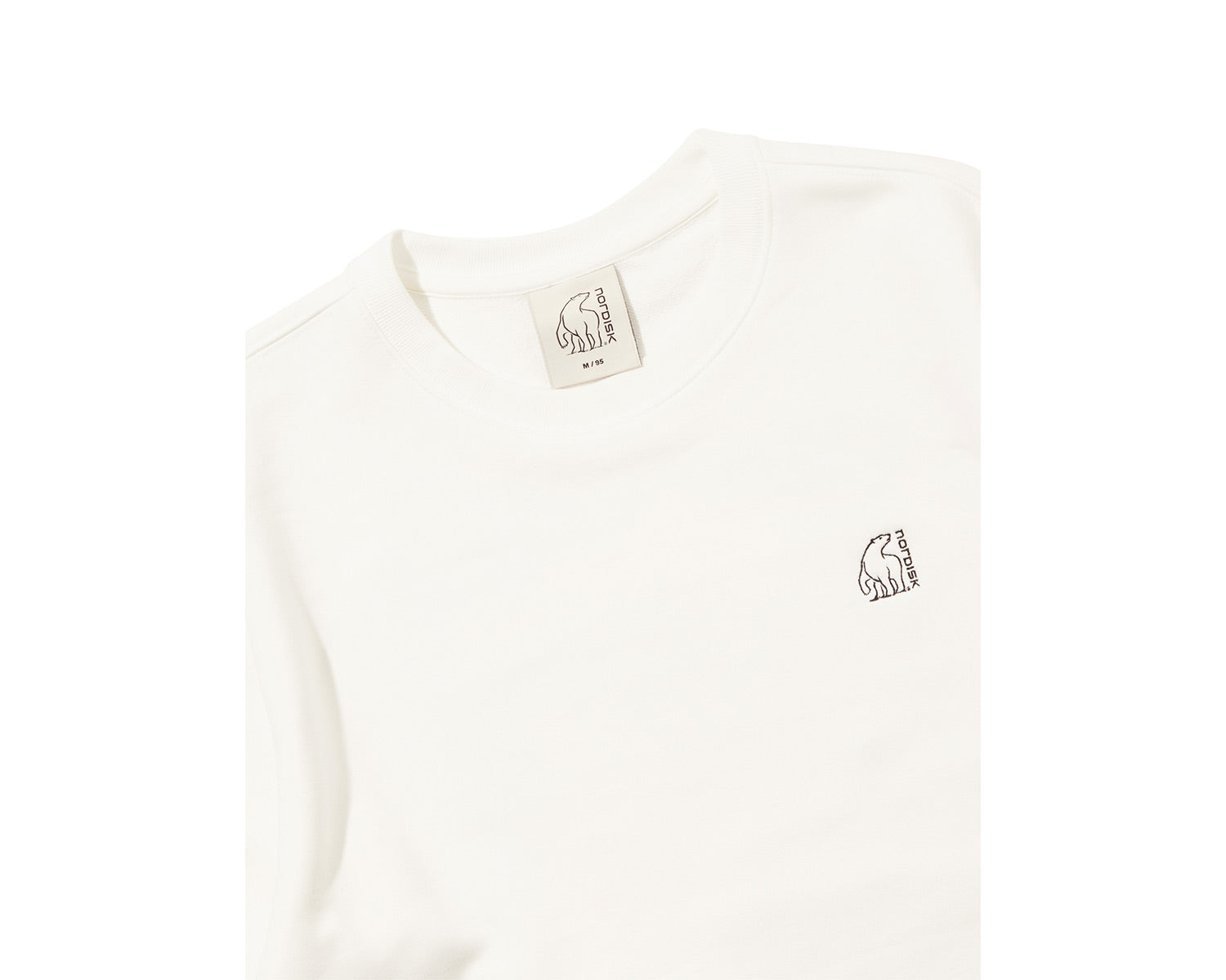 Sauna Cartoon Polar Bear Graphic Sweatshirt Unisex - Off White