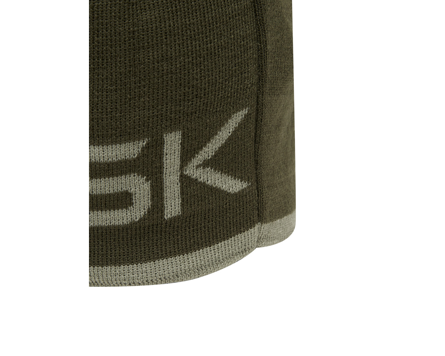 Big Logo Wording Beanie Unisex - Olive Khaki