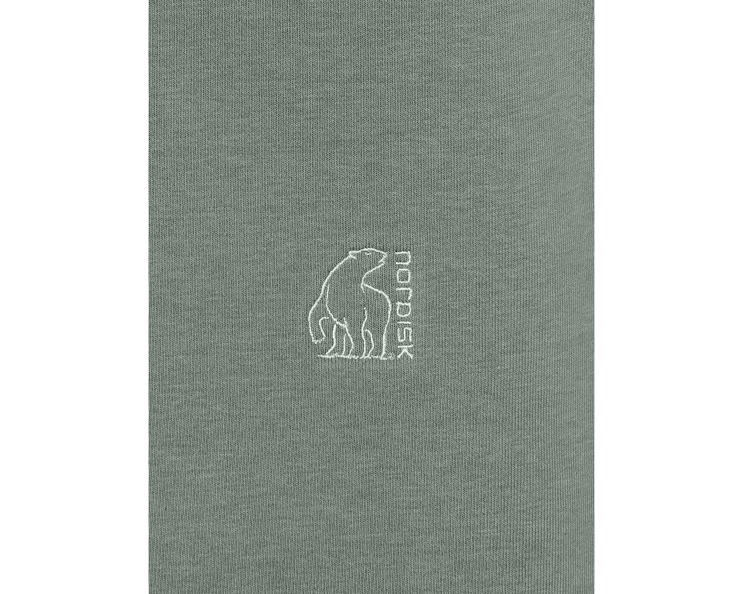 Camping Bear Back Brushed Sweatshirt Unisex - Jade