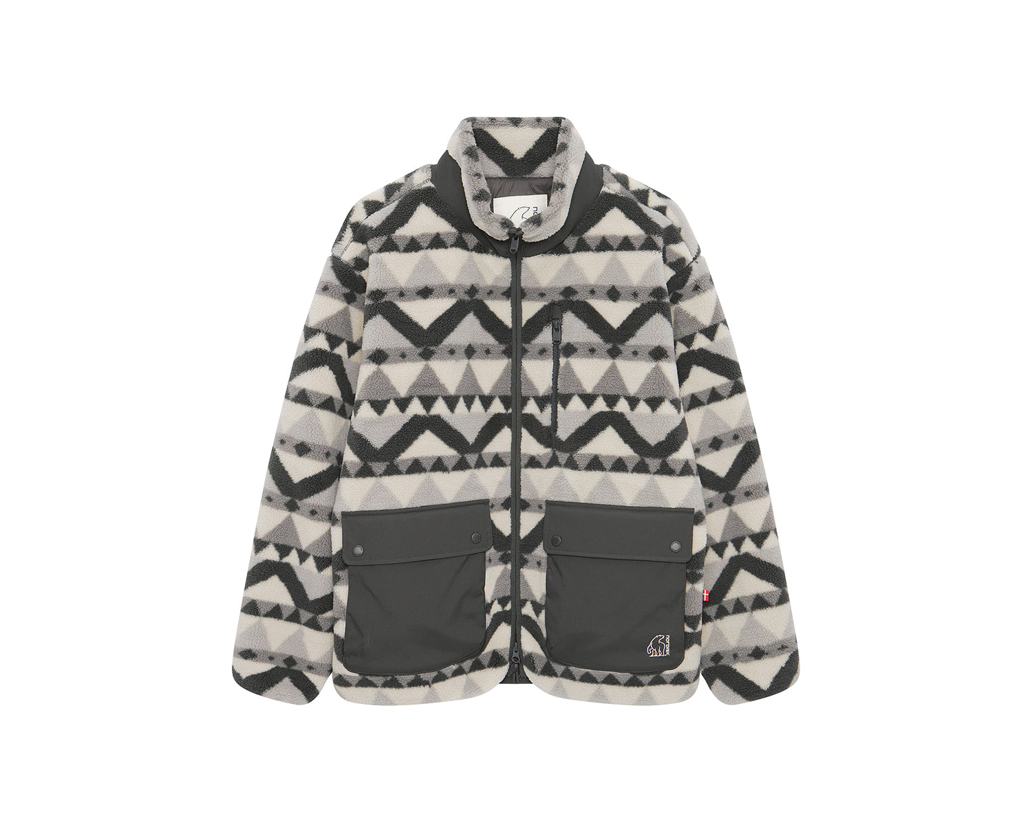 Fleece Jacket Unisex - Grey