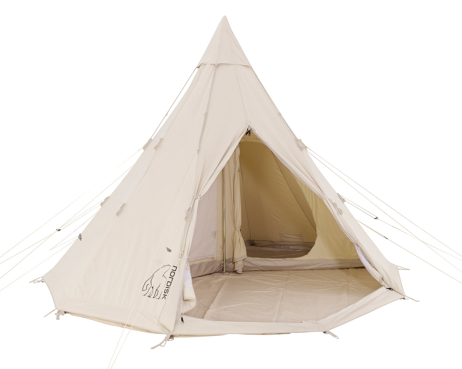 Alfheim 12.6 Glamping Tent - 12.6 m² | 6 person | Sandshell