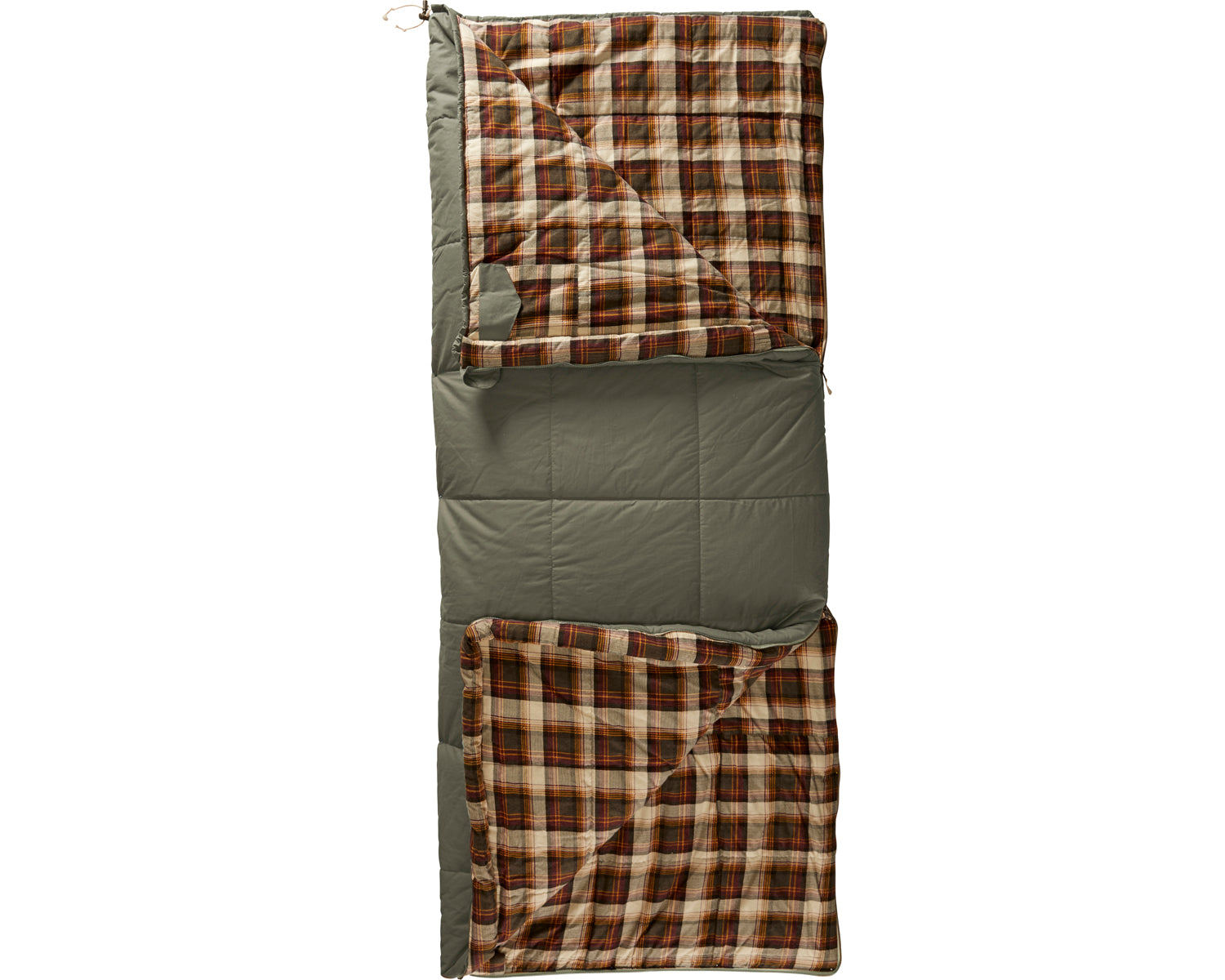 Almond -2° Sleeping Bag - Bungee Cord Brown