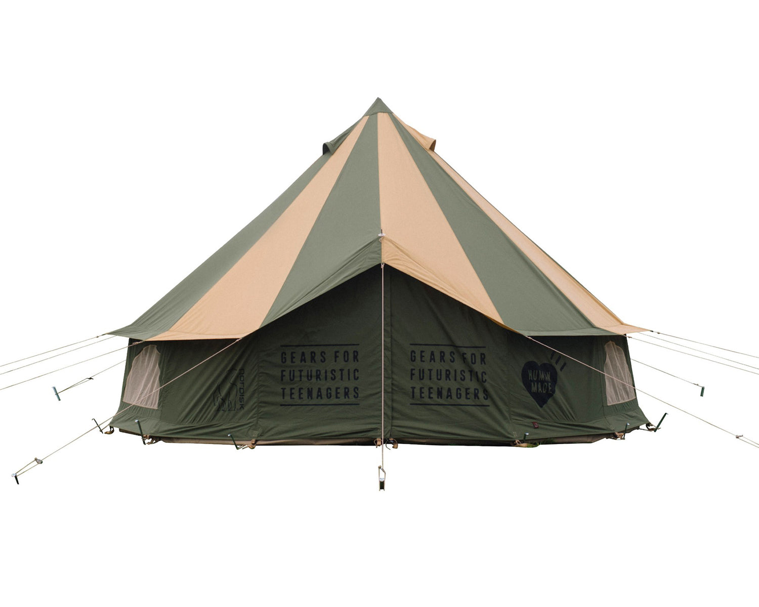 Asgard 12.6 Glamping Tent Limited Edition - 12.6 m² | 6 person | Sphagnum