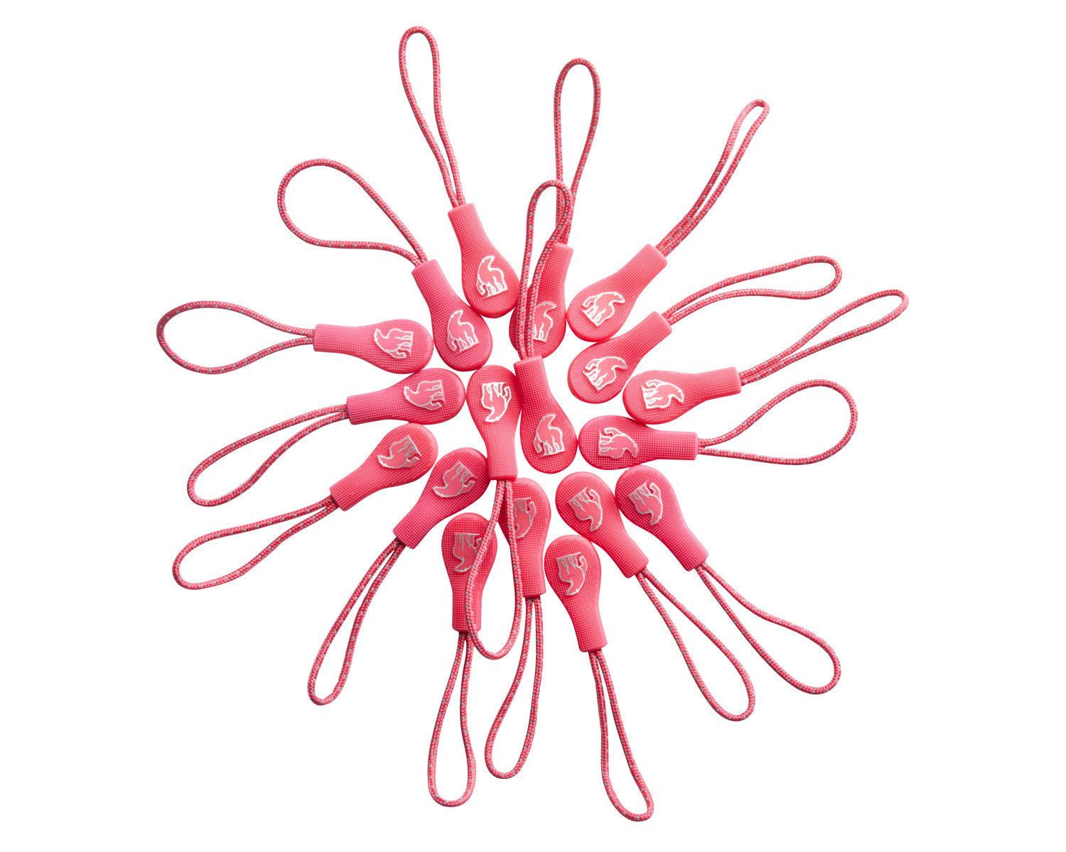 Bear Drop Pullers (20 pcs) - Azalea Cherry Pink