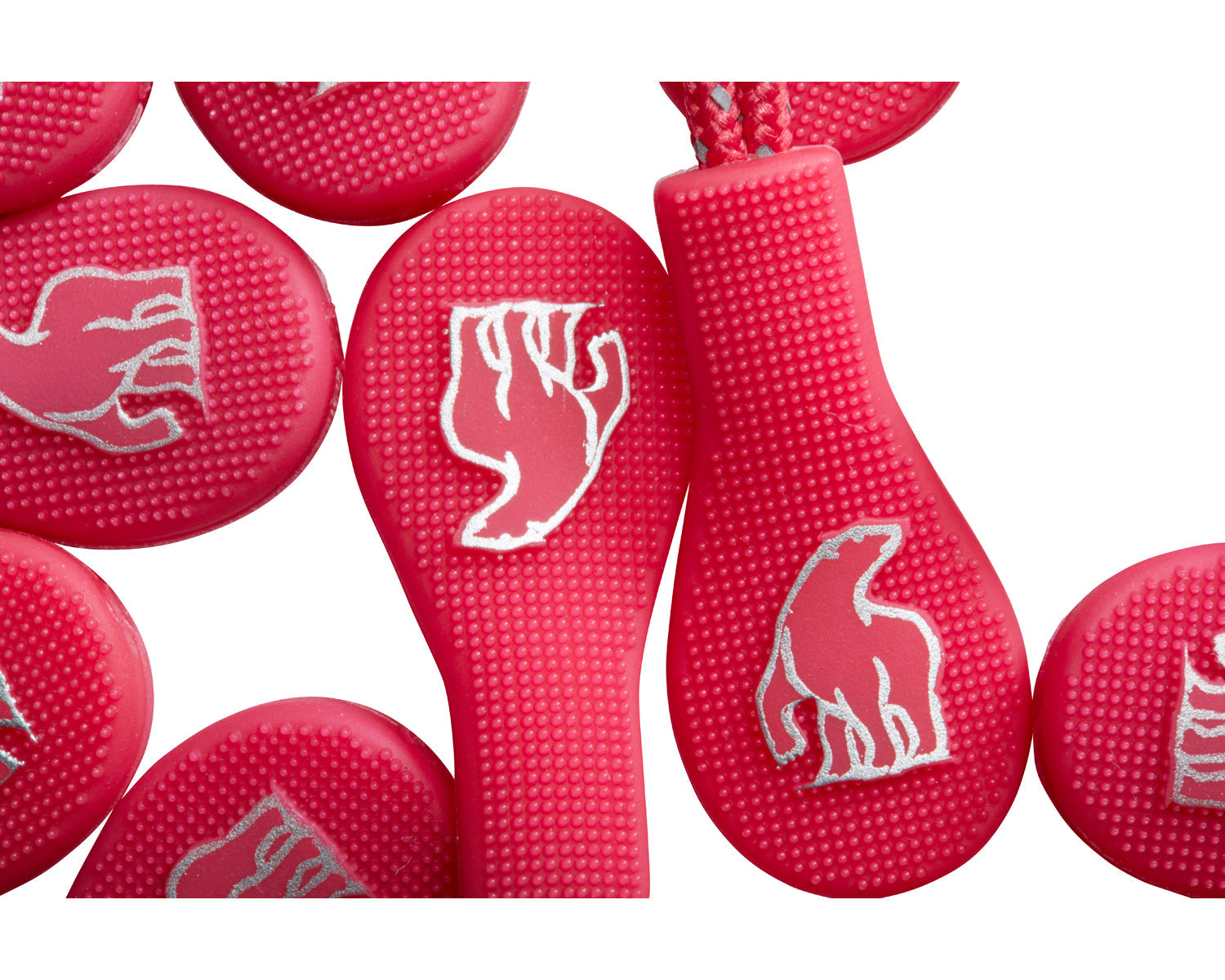 Bear Drop Pullers (20 pcs) - Azalea Cherry Pink