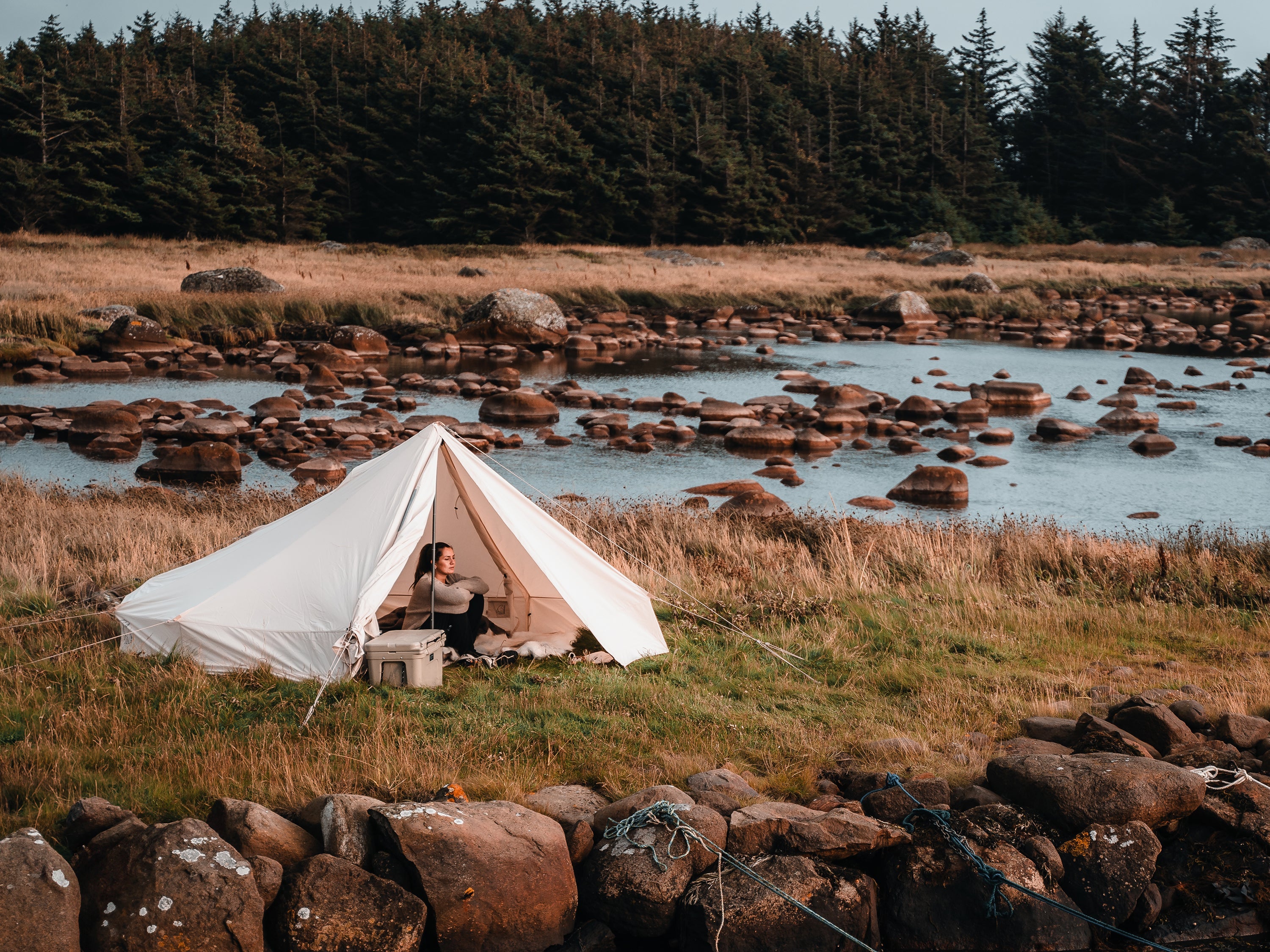 Jarnvid 8 Glamping Tent - 8 m² | 4 person | Sandshell